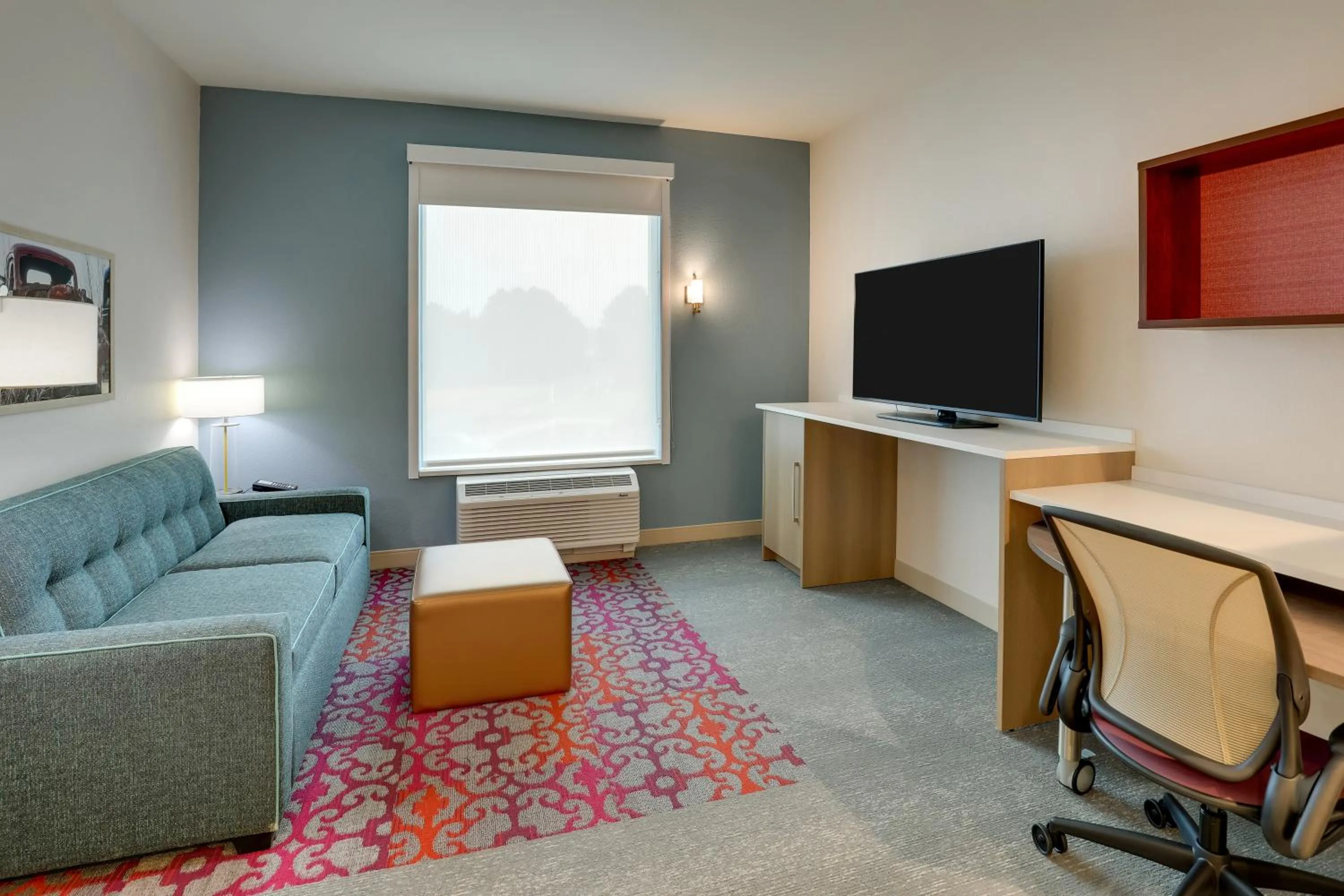 Seating area in Home2 Suites By Hilton Sanford