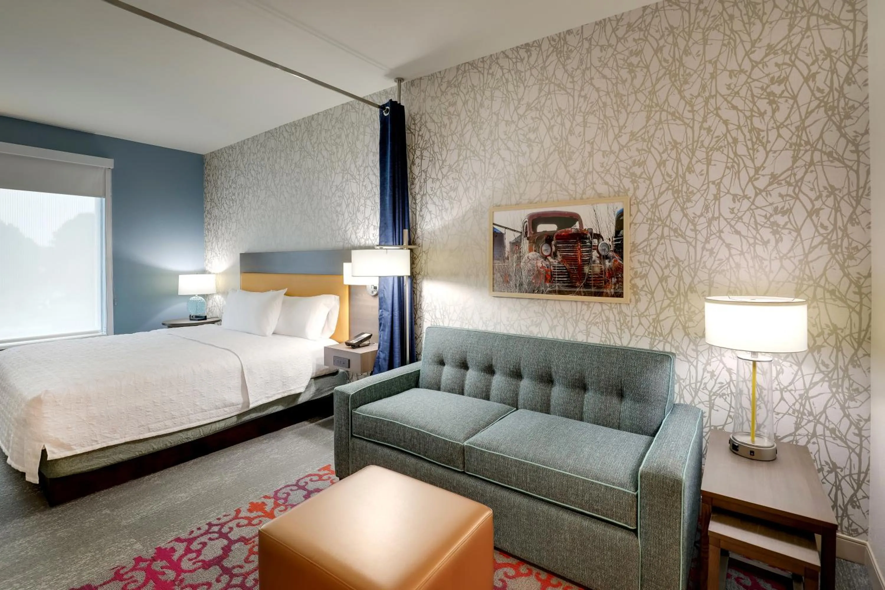 Bedroom, Bed in Home2 Suites By Hilton Sanford