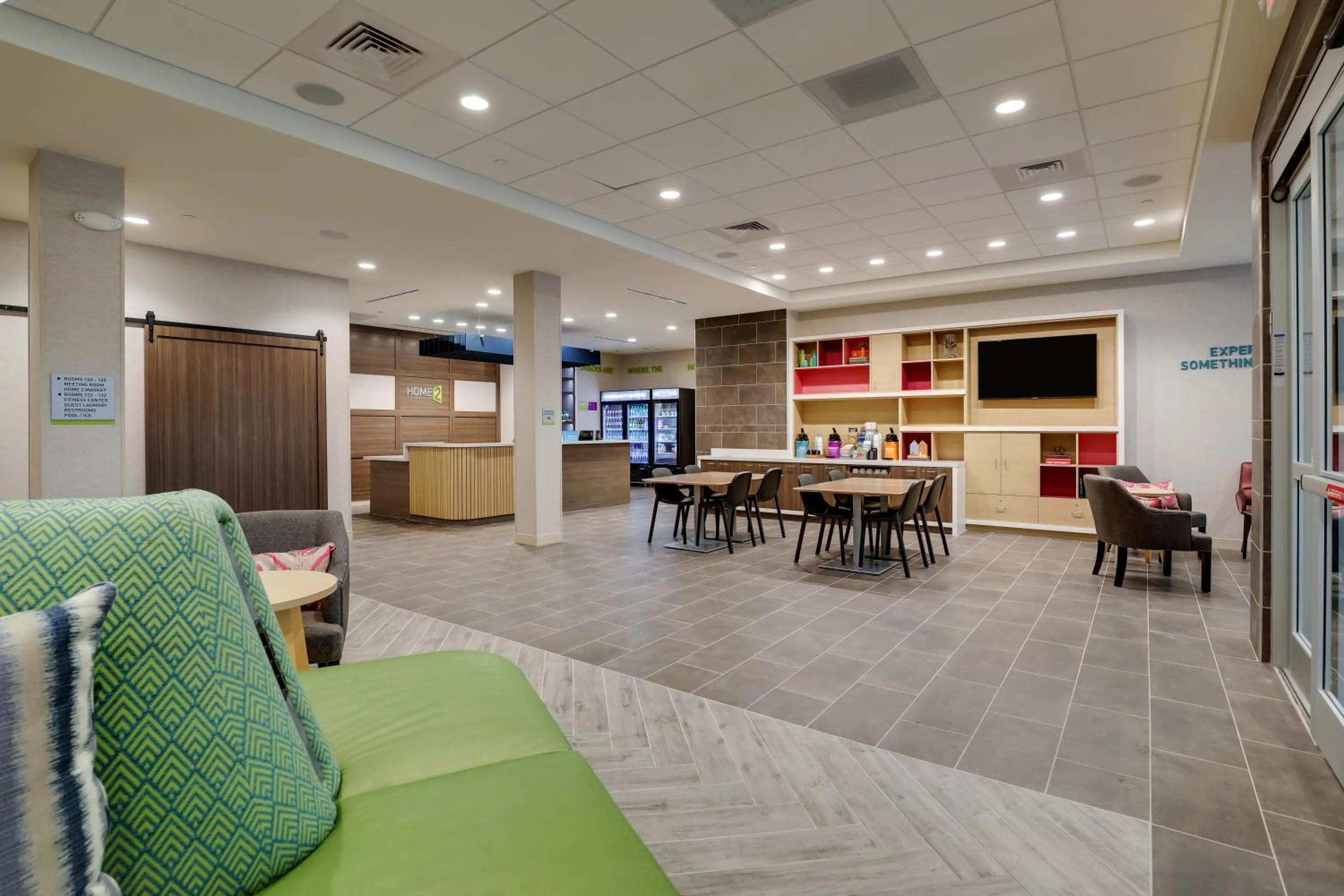 Lobby or reception in Home2 Suites By Hilton Sanford