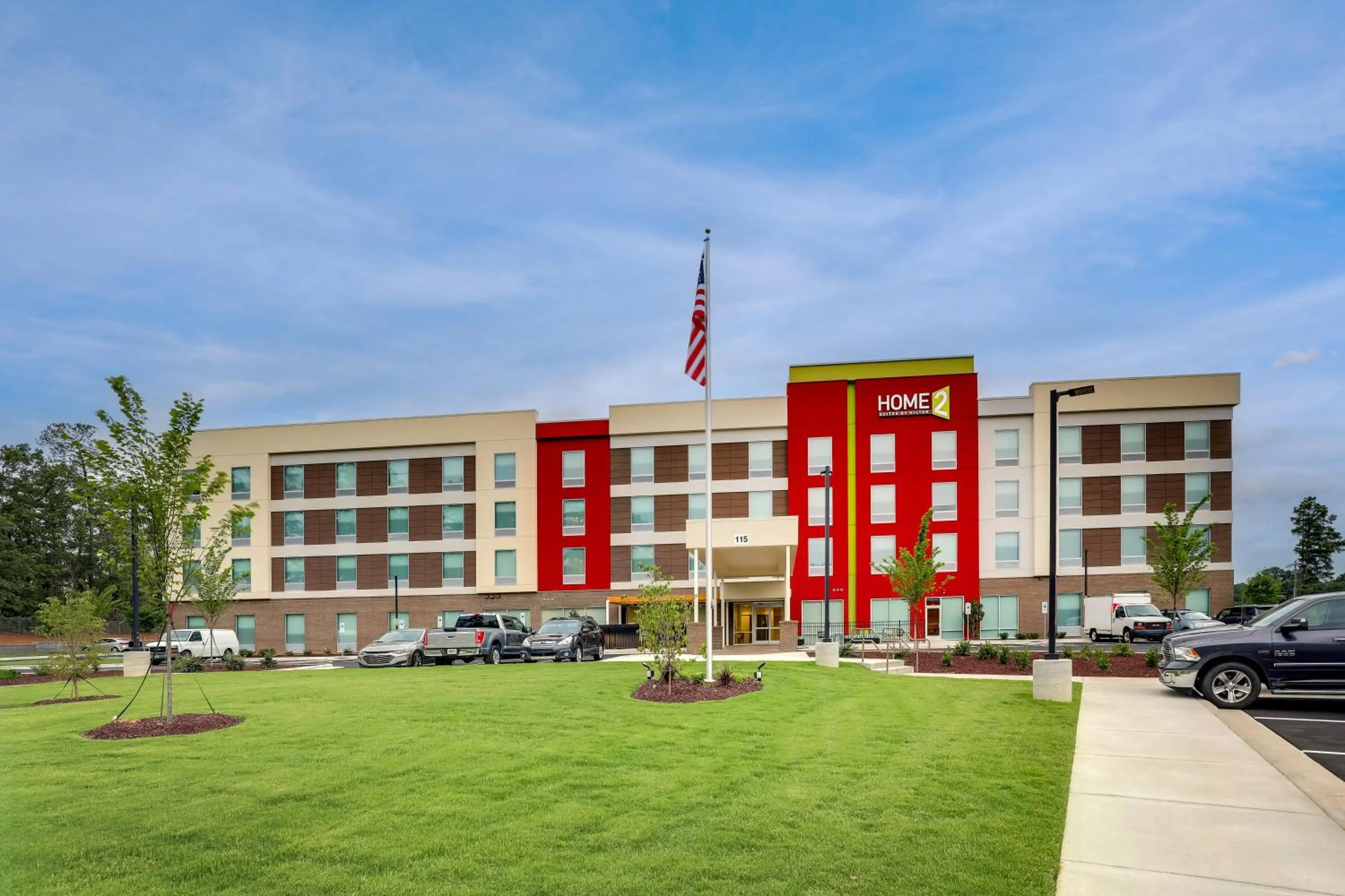 Property building in Home2 Suites By Hilton Sanford