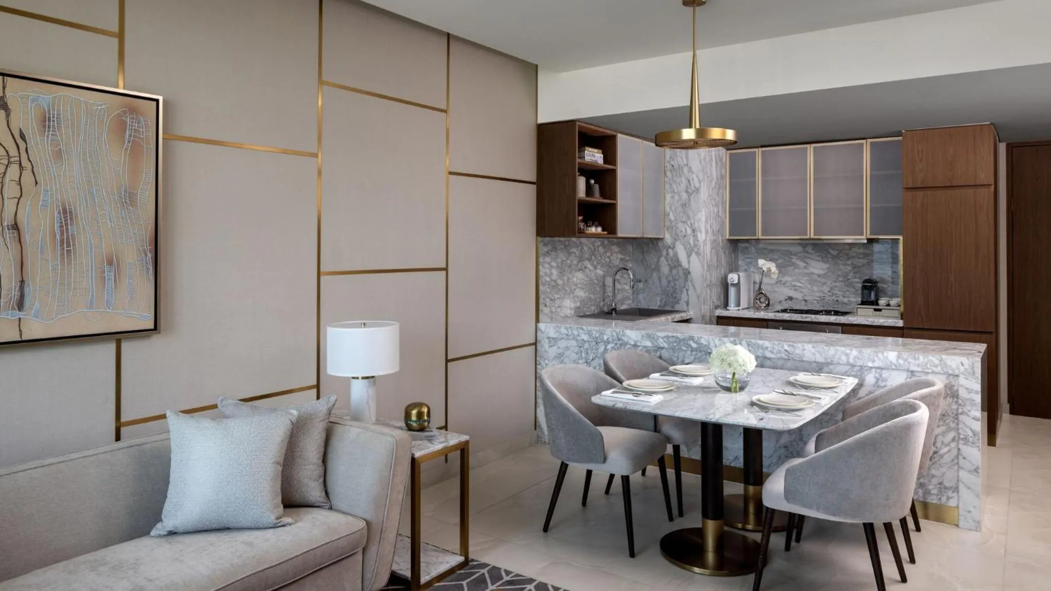 Photo of the whole room in InterContinental Residences Dubai Business Bay by IHG