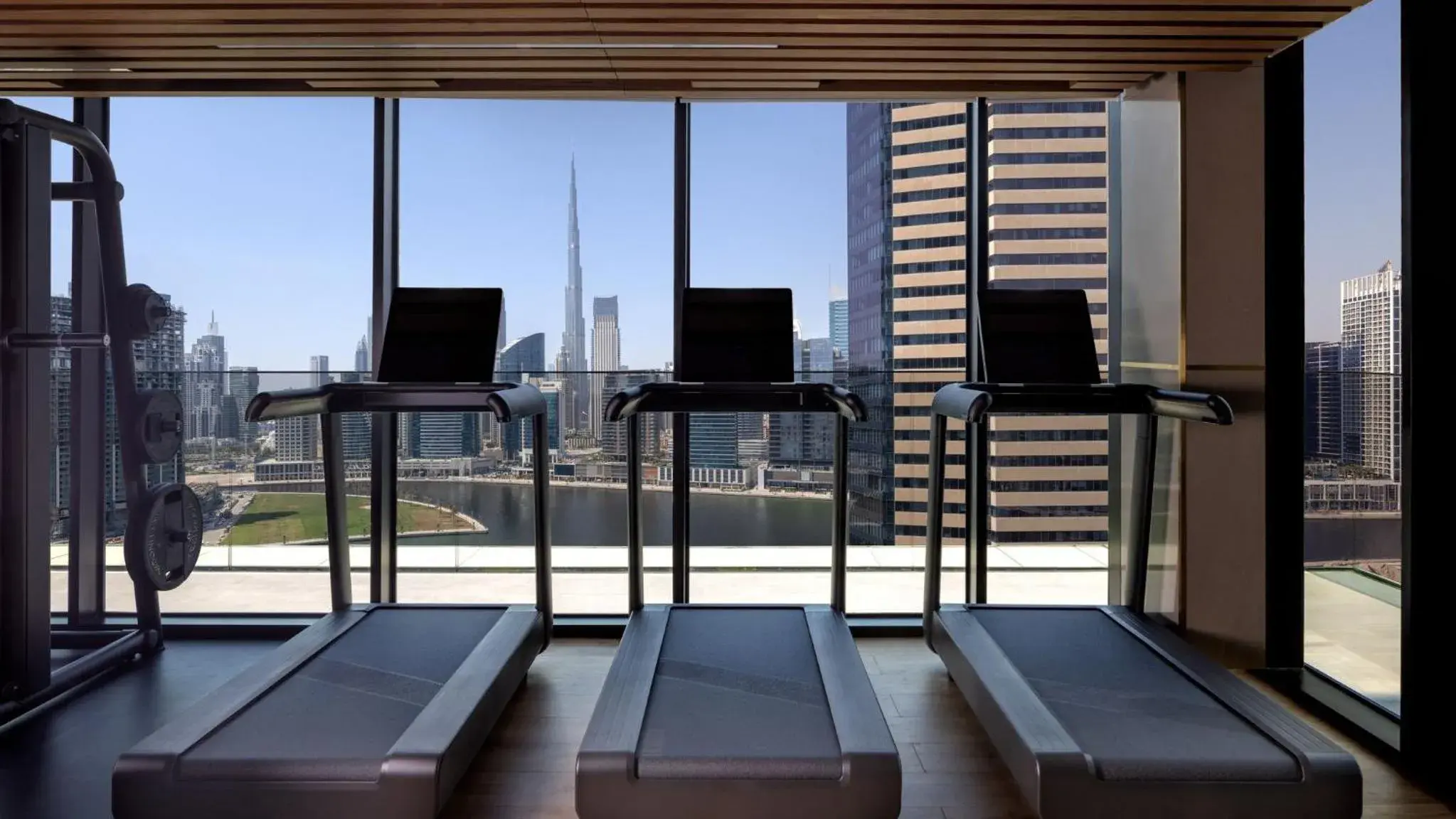 Fitness centre/facilities in InterContinental Residences Dubai Business Bay by IHG Fitness centre/facilities in InterContinental Residences Dubai Business Bay by IHG