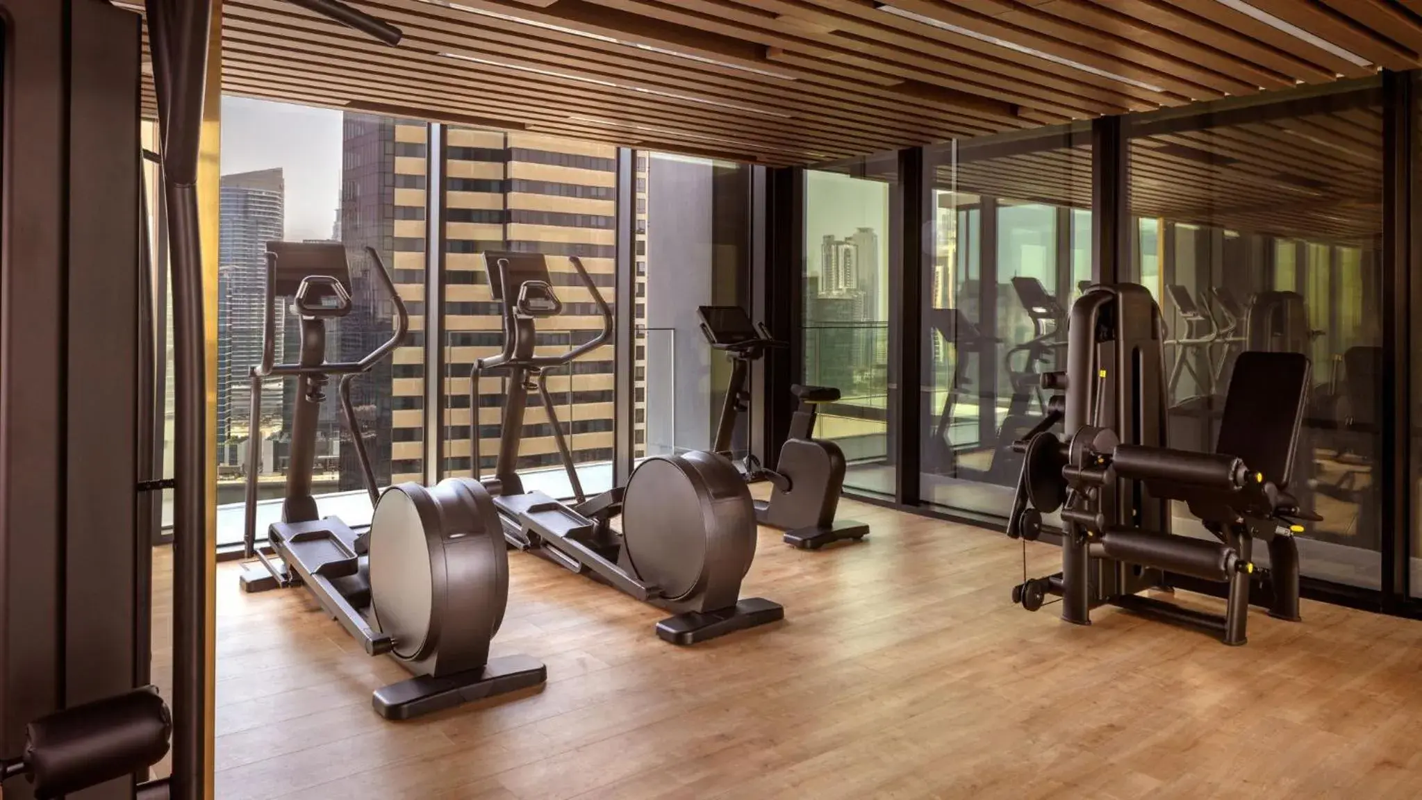 Fitness centre/facilities in InterContinental Residences Dubai Business Bay by IHG Fitness centre/facilities in InterContinental Residences Dubai Business Bay by IHG