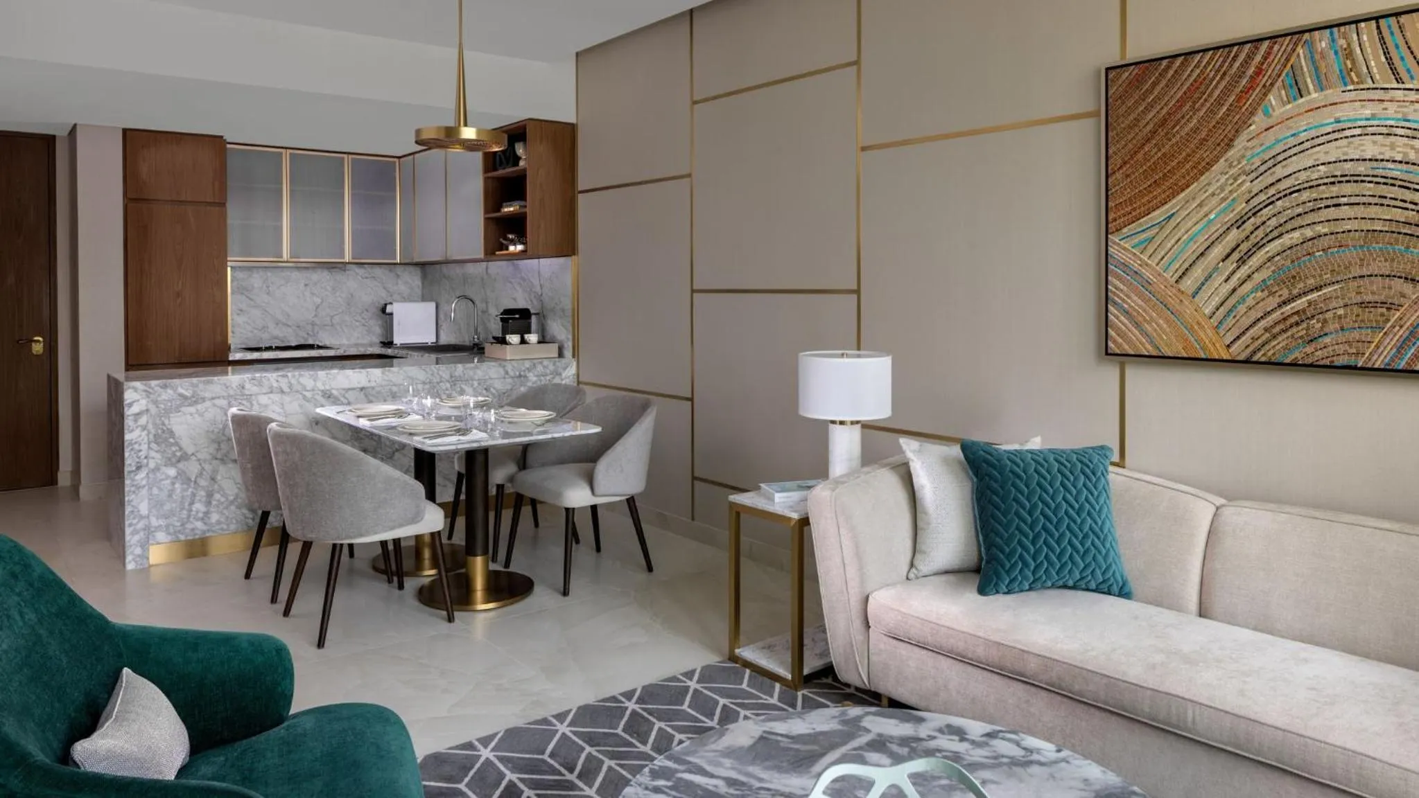 Photo of the whole room in InterContinental Residences Dubai Business Bay by IHG