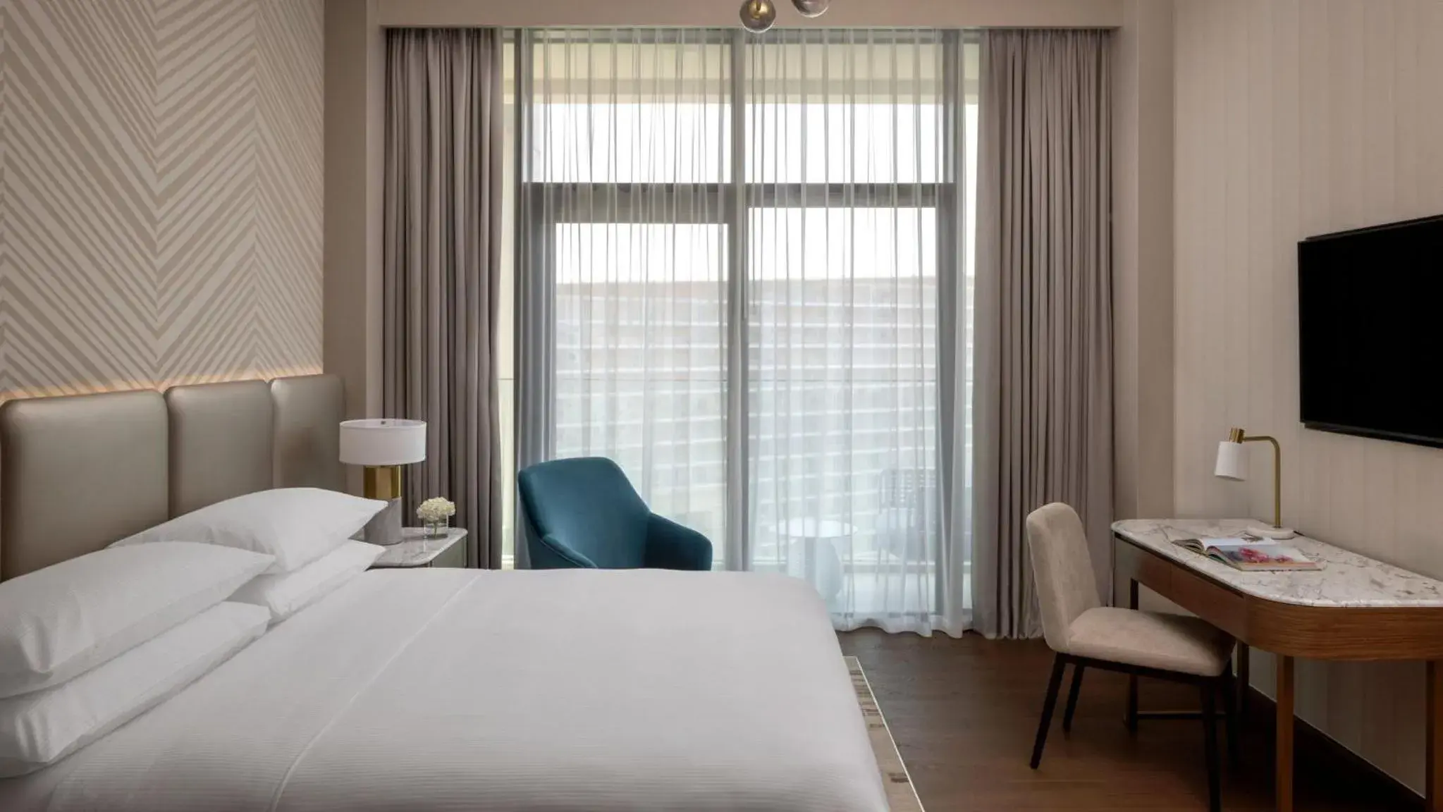 Photo of the whole room, Bed in InterContinental Residences Dubai Business Bay by IHG Photo of the whole room, Bed in InterContinental Residences Dubai Business Bay by IHG