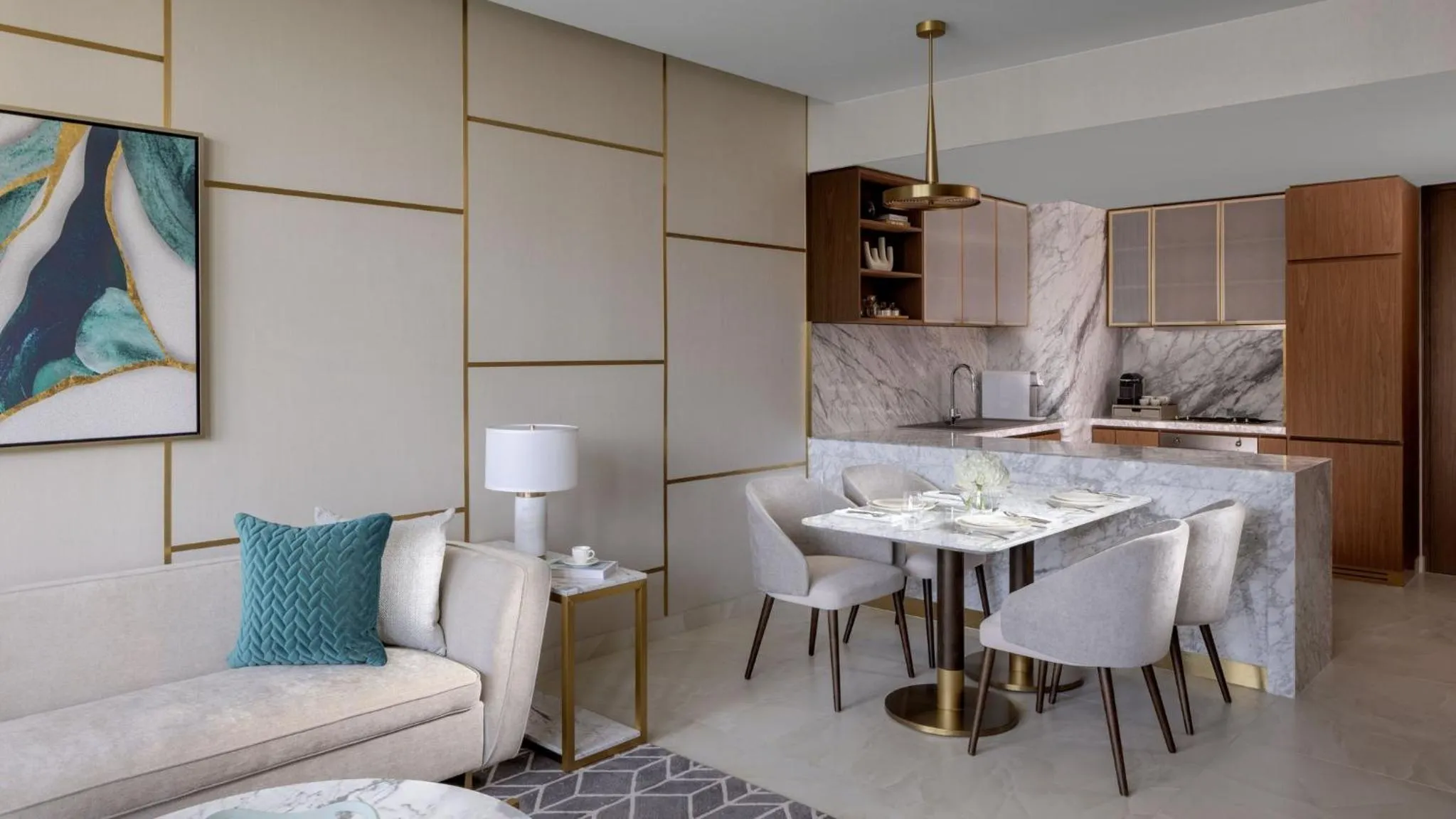 Photo of the whole room in InterContinental Residences Dubai Business Bay by IHG