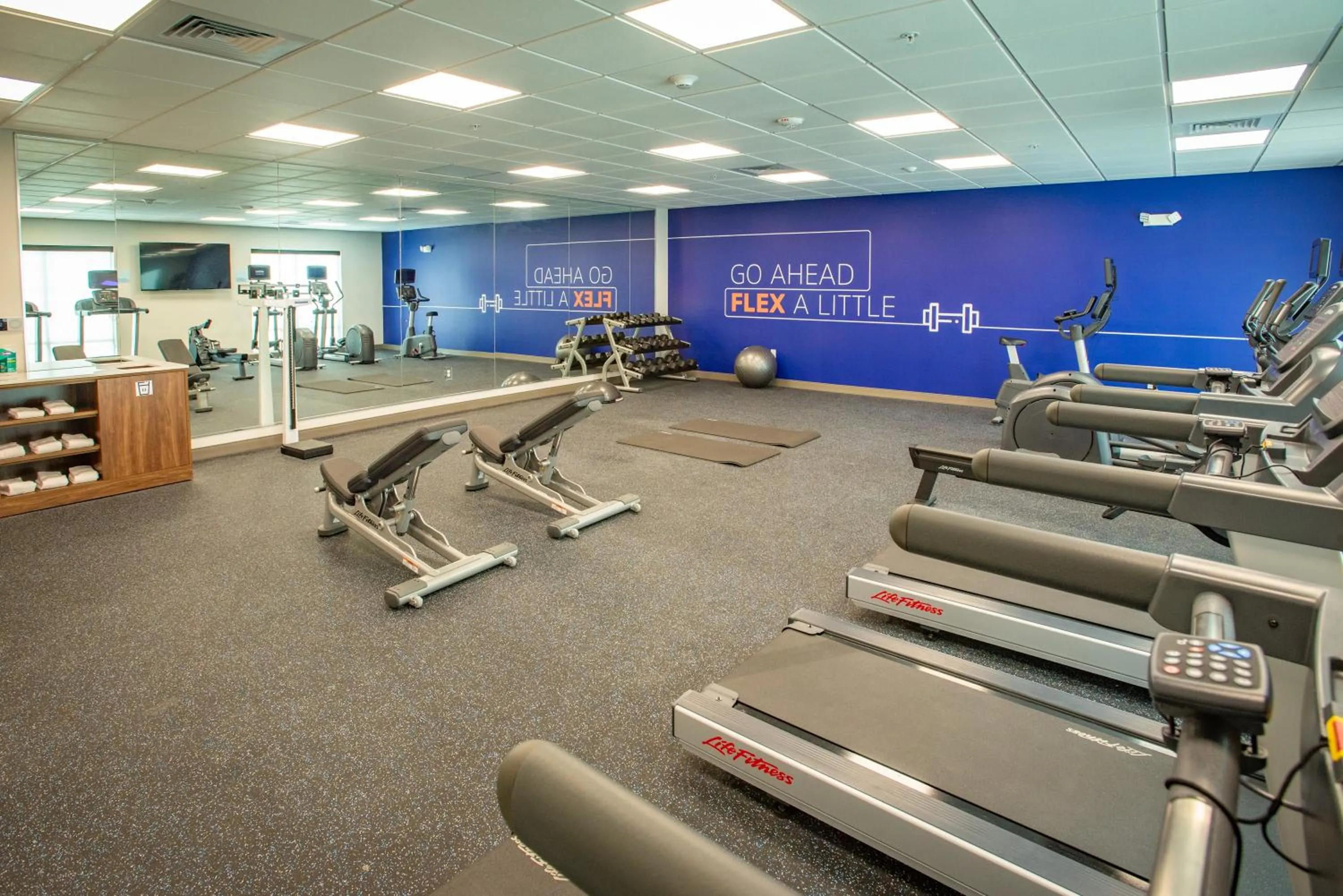 Fitness centre/facilities in Holiday Inn Express & Suites Pensacola Airport North – I-10 by IHG