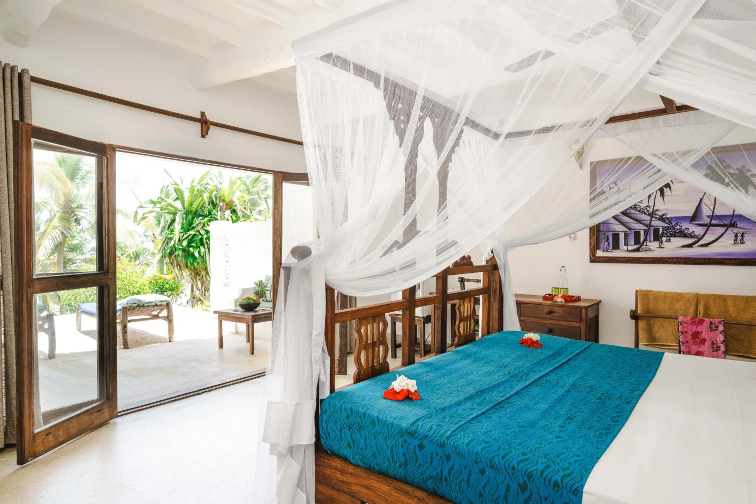 Bed in Shooting Star Boutique Hotel