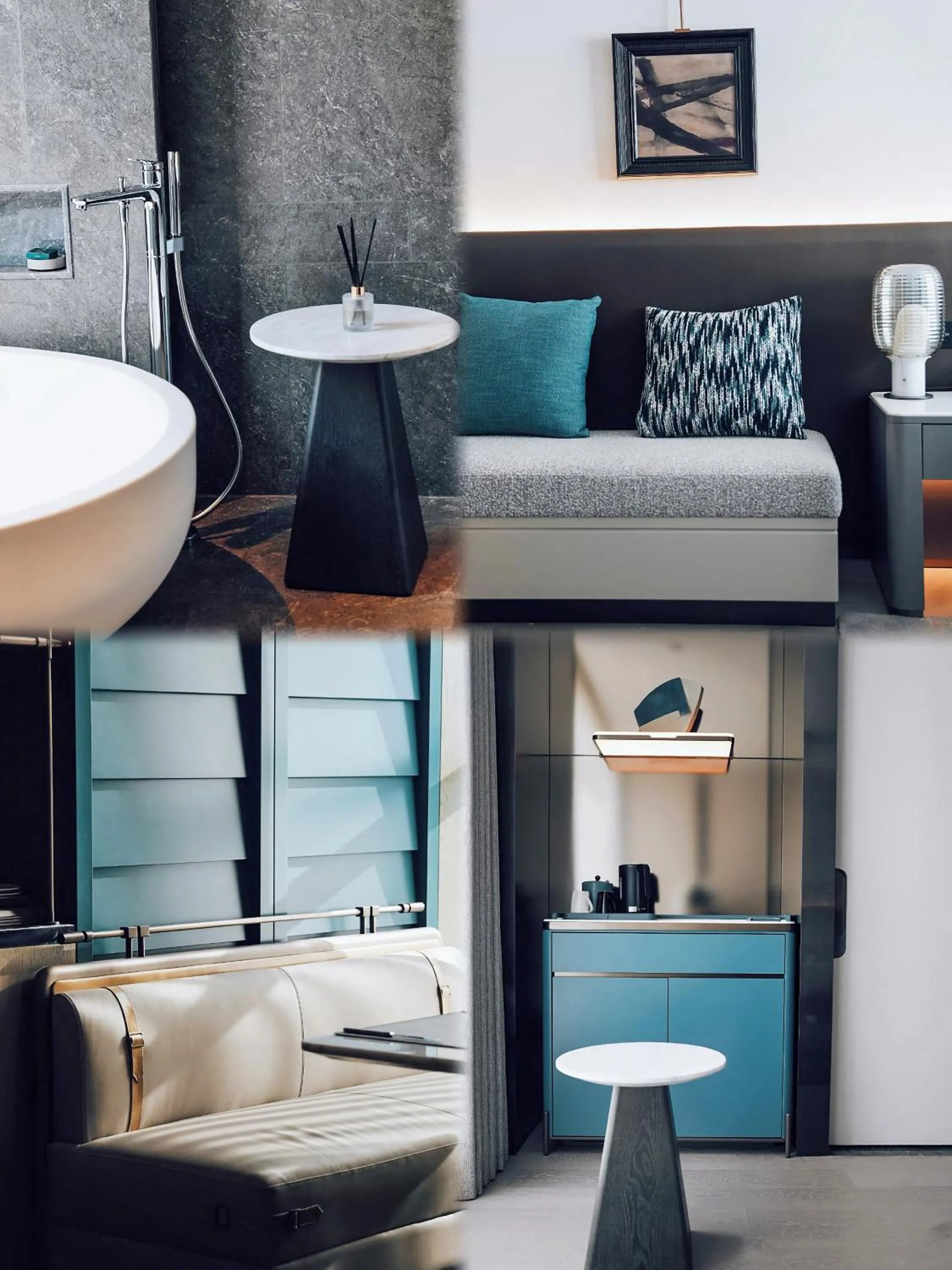 Living room in Crowne Plaza Xi'an Weiyang by IHG