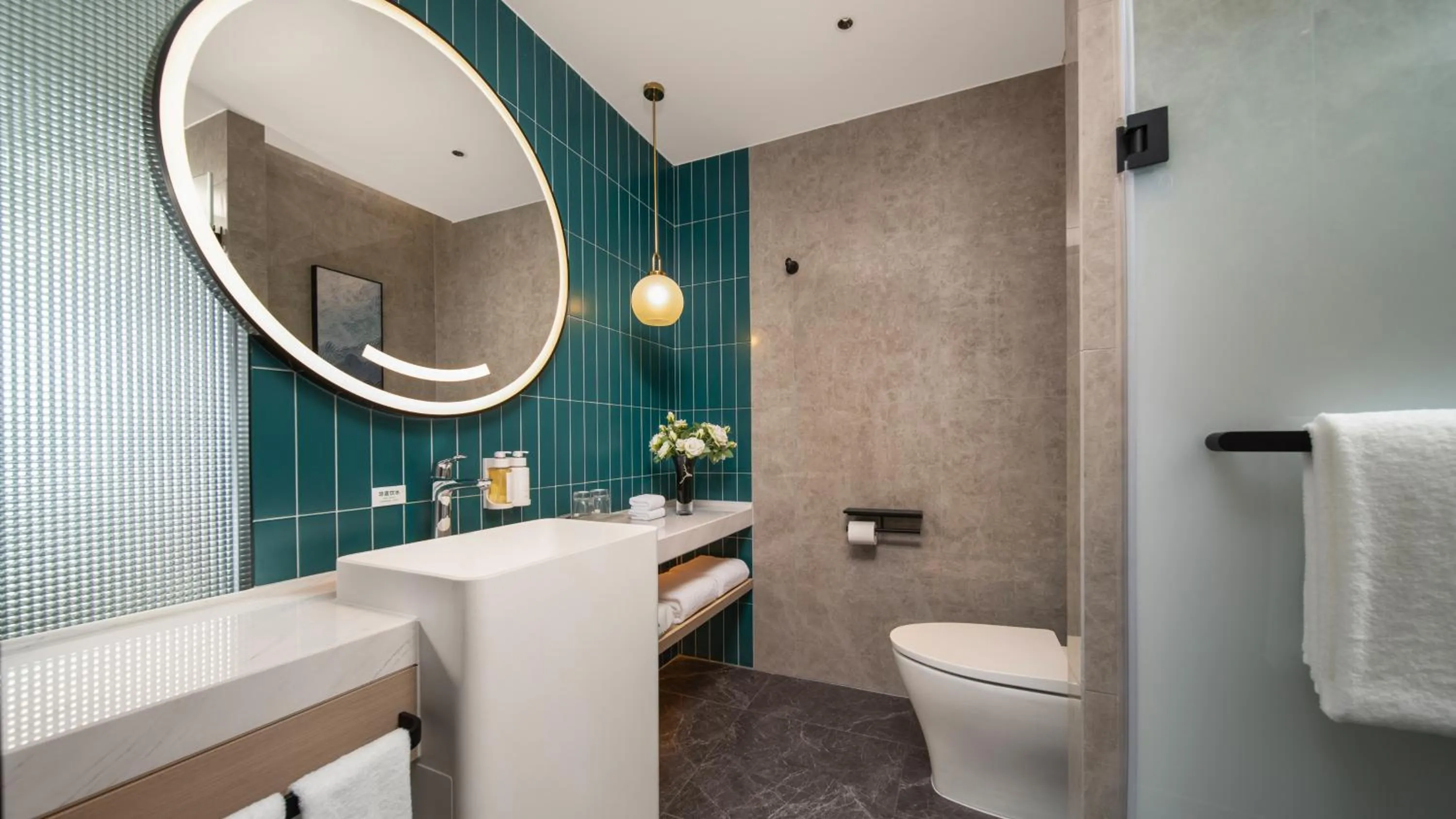 Bathroom in Holiday Inn Shijiazhuang High-tech Zone by IHG