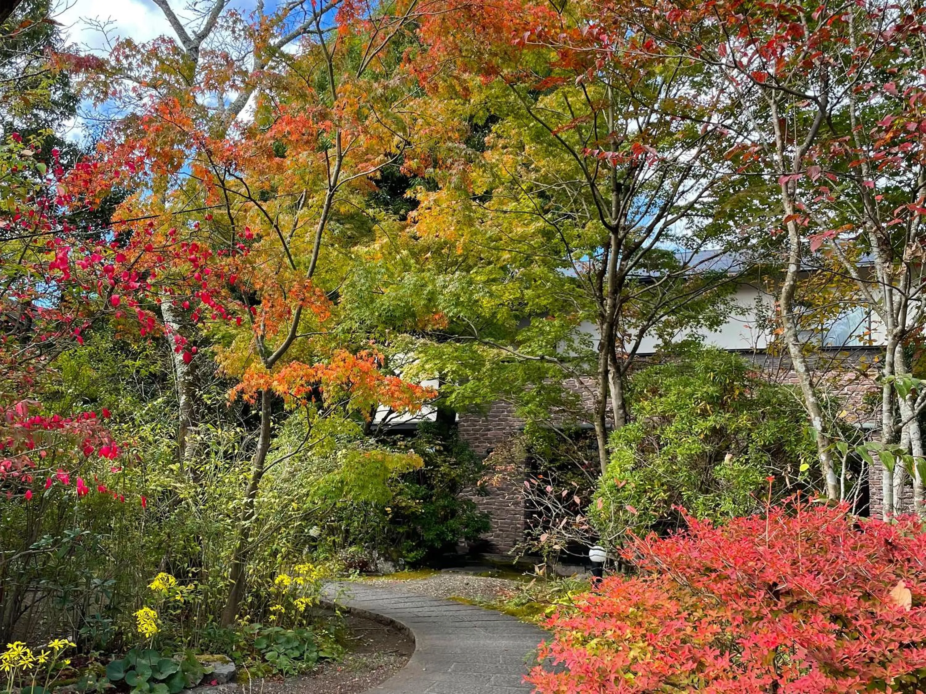 Property building in Yufuin Onsen Ryokan Hananomai