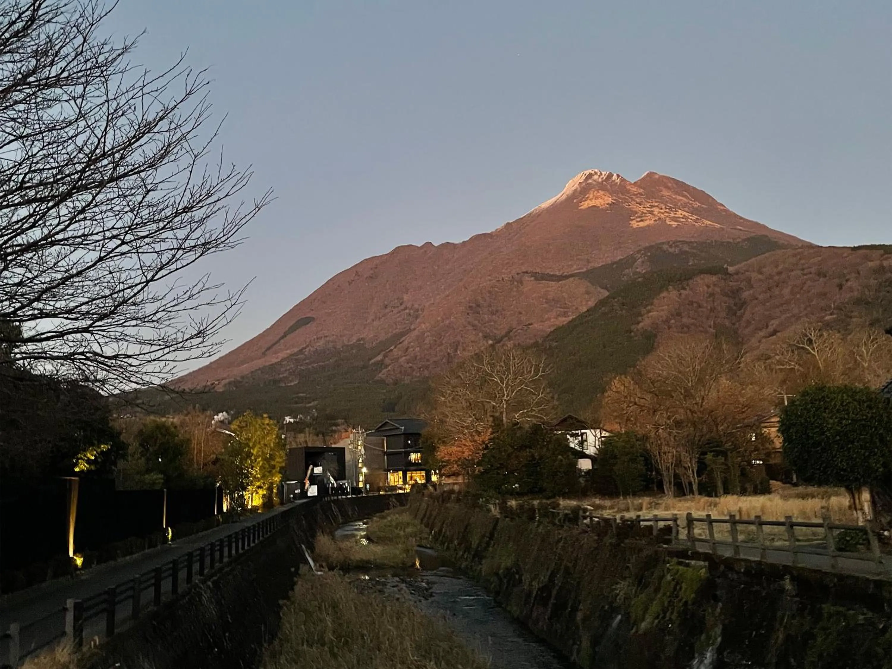 View (from property/room) in Yufuin Onsen Ryokan Hananomai