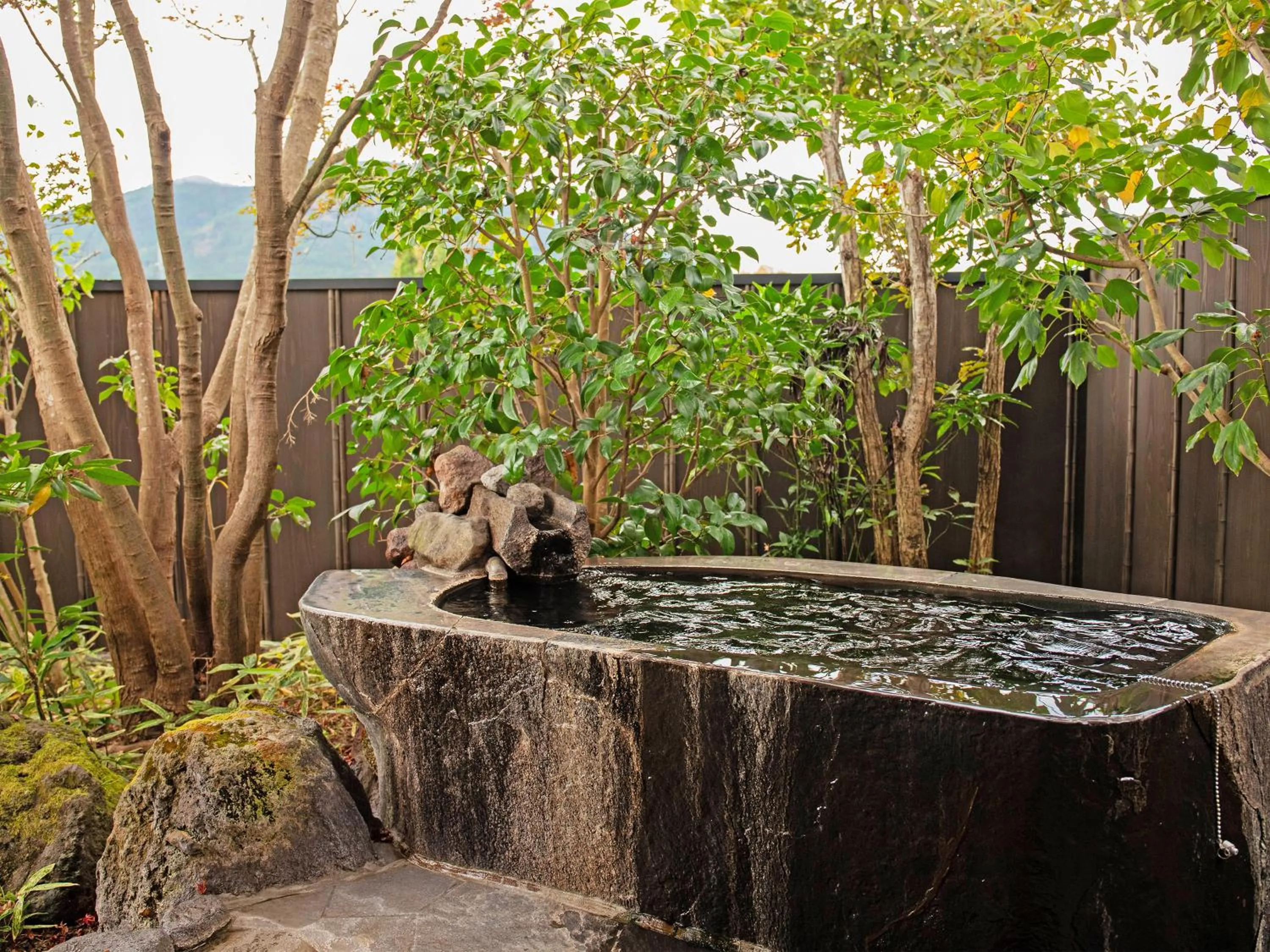 Bathroom in Yufuin Onsen Ryokan Hananomai