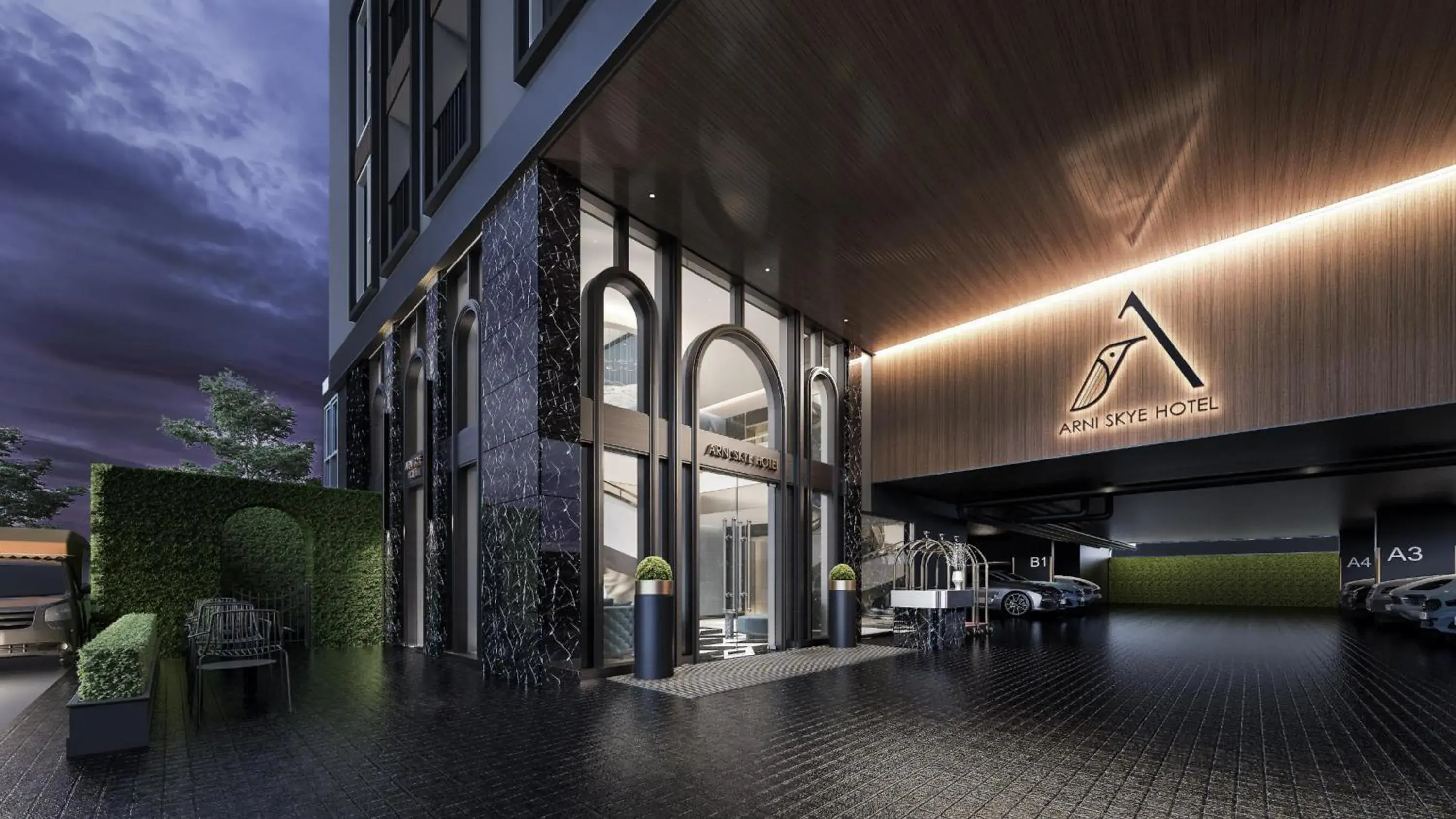 Property building in ARNI Skye Hotel Property building in ARNI Skye Hotel