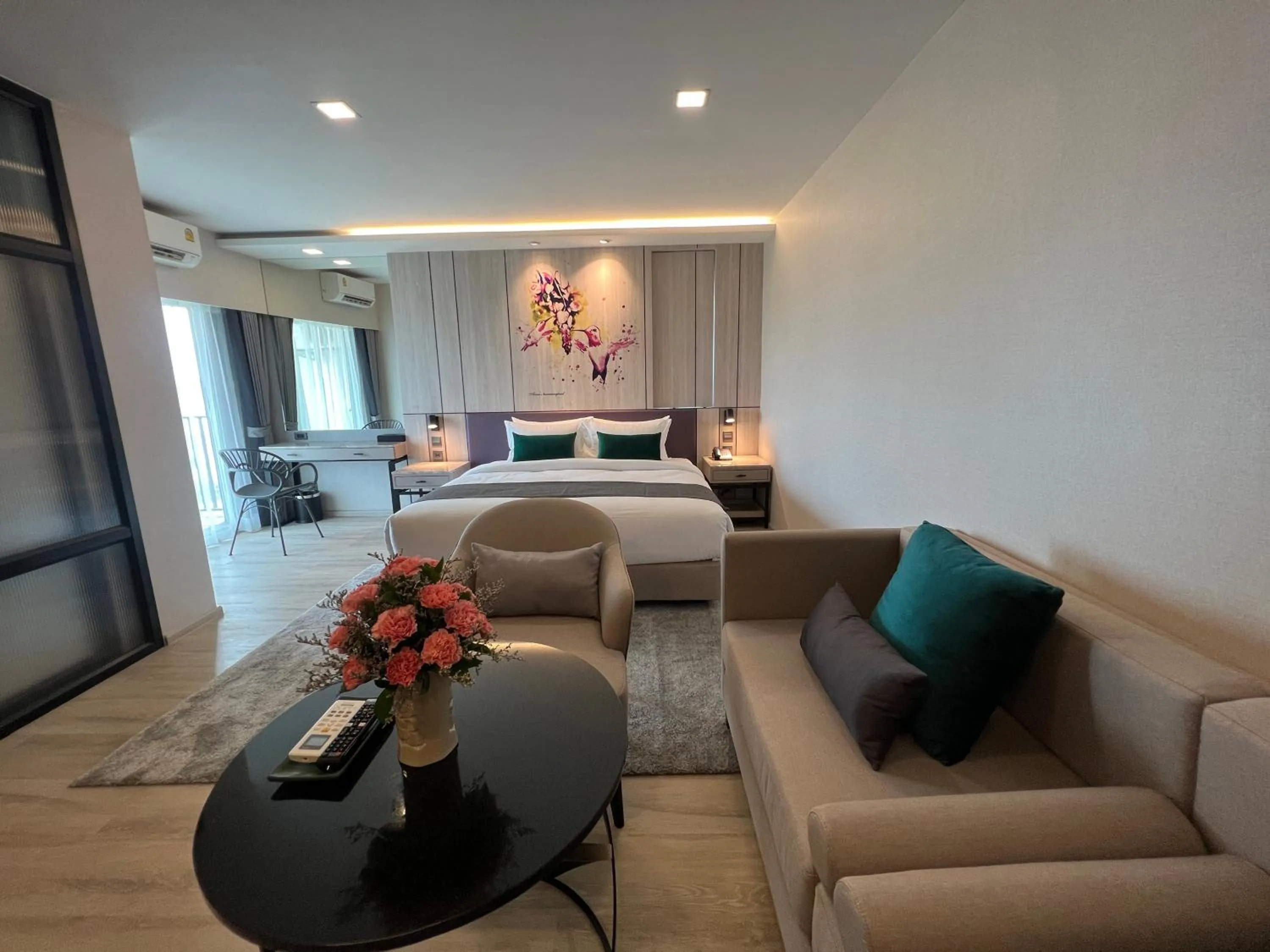 Living room in ARNI Skye Hotel