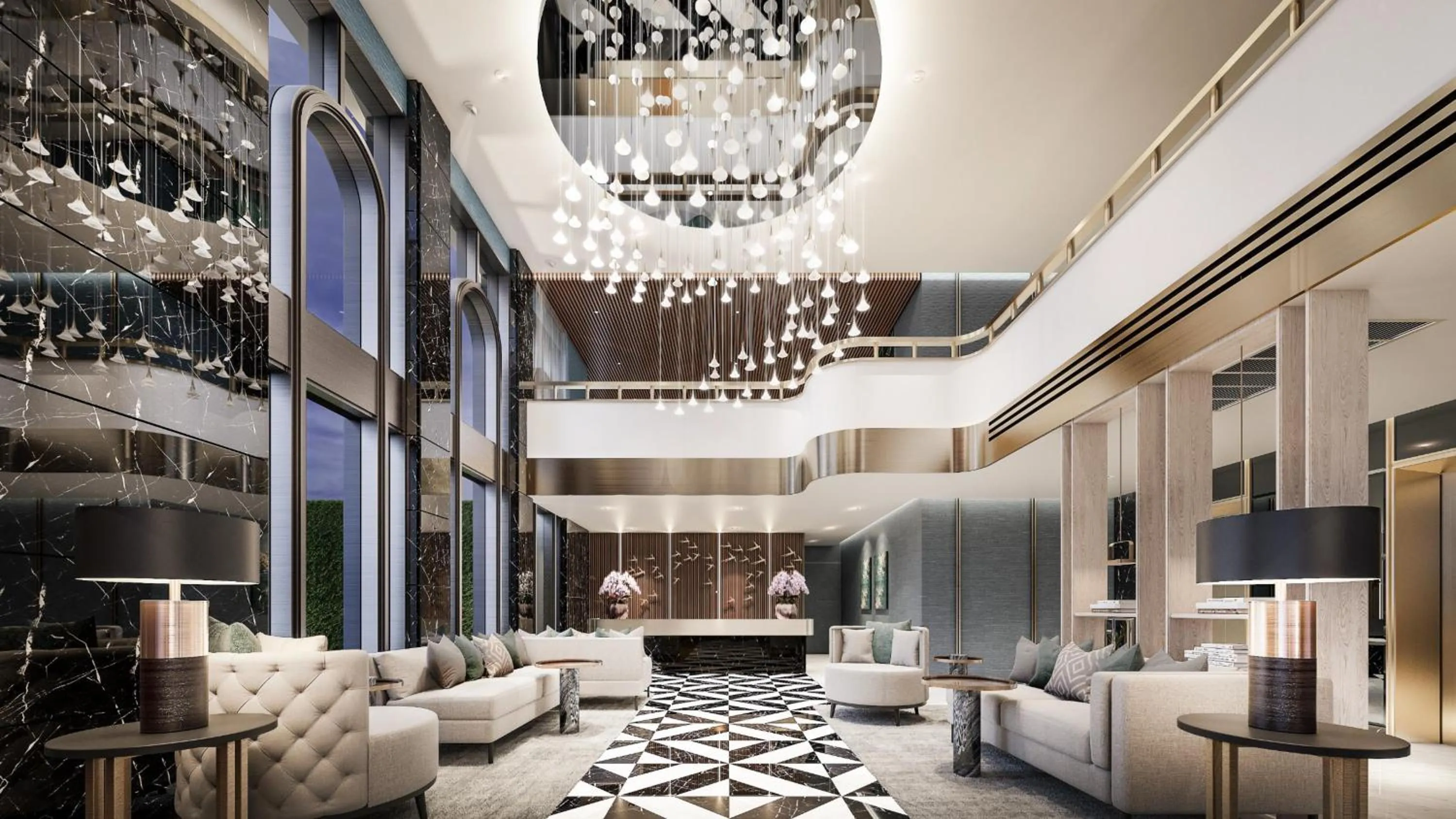 Lobby or reception in ARNI Skye Hotel