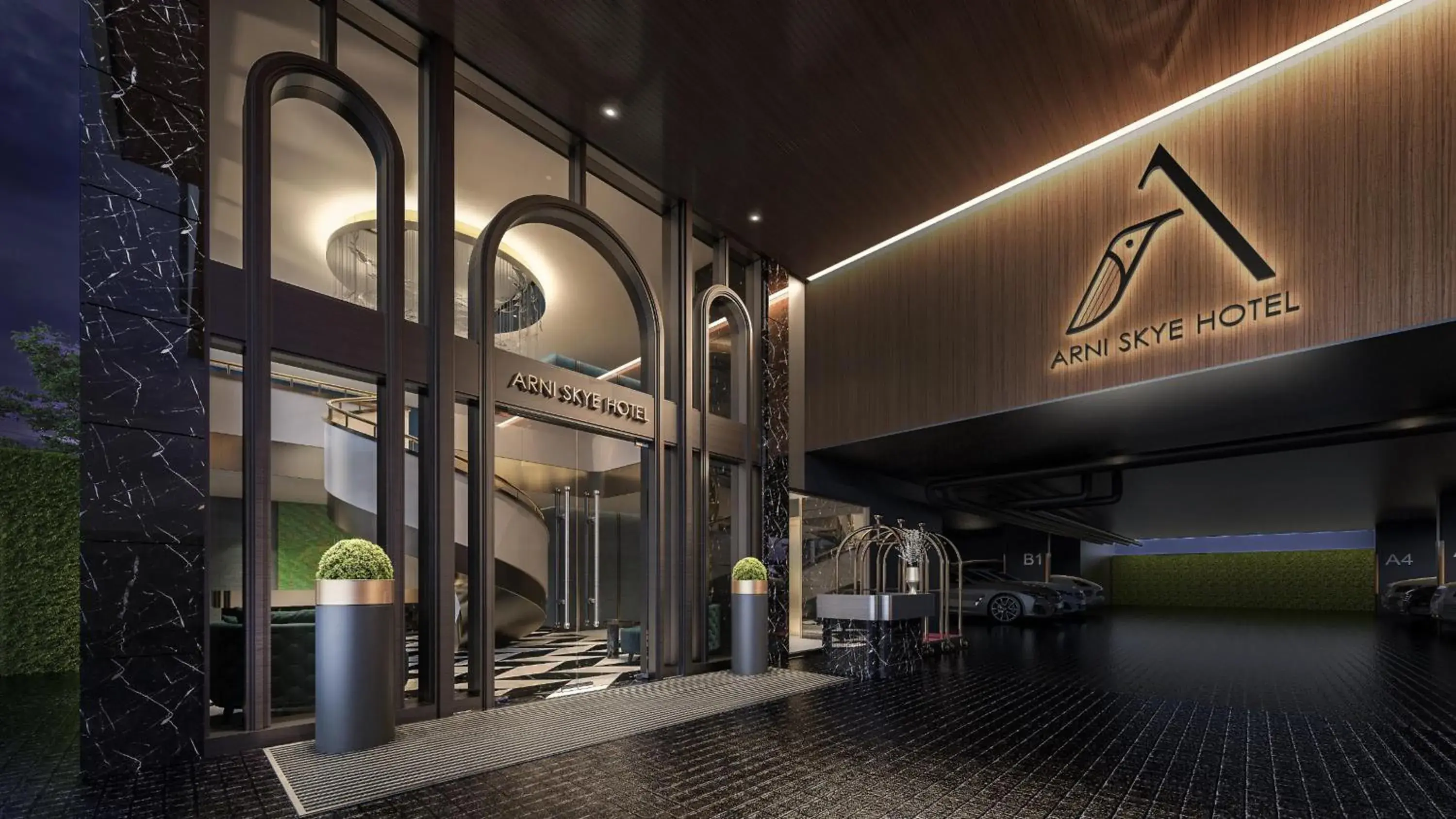 Property building in ARNI Skye Hotel Property building in ARNI Skye Hotel