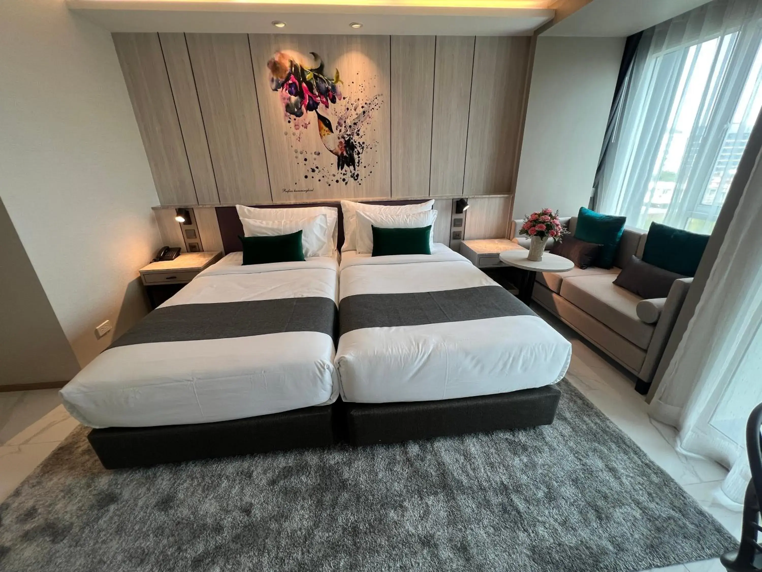 Bed in ARNI Skye Hotel Bed in ARNI Skye Hotel