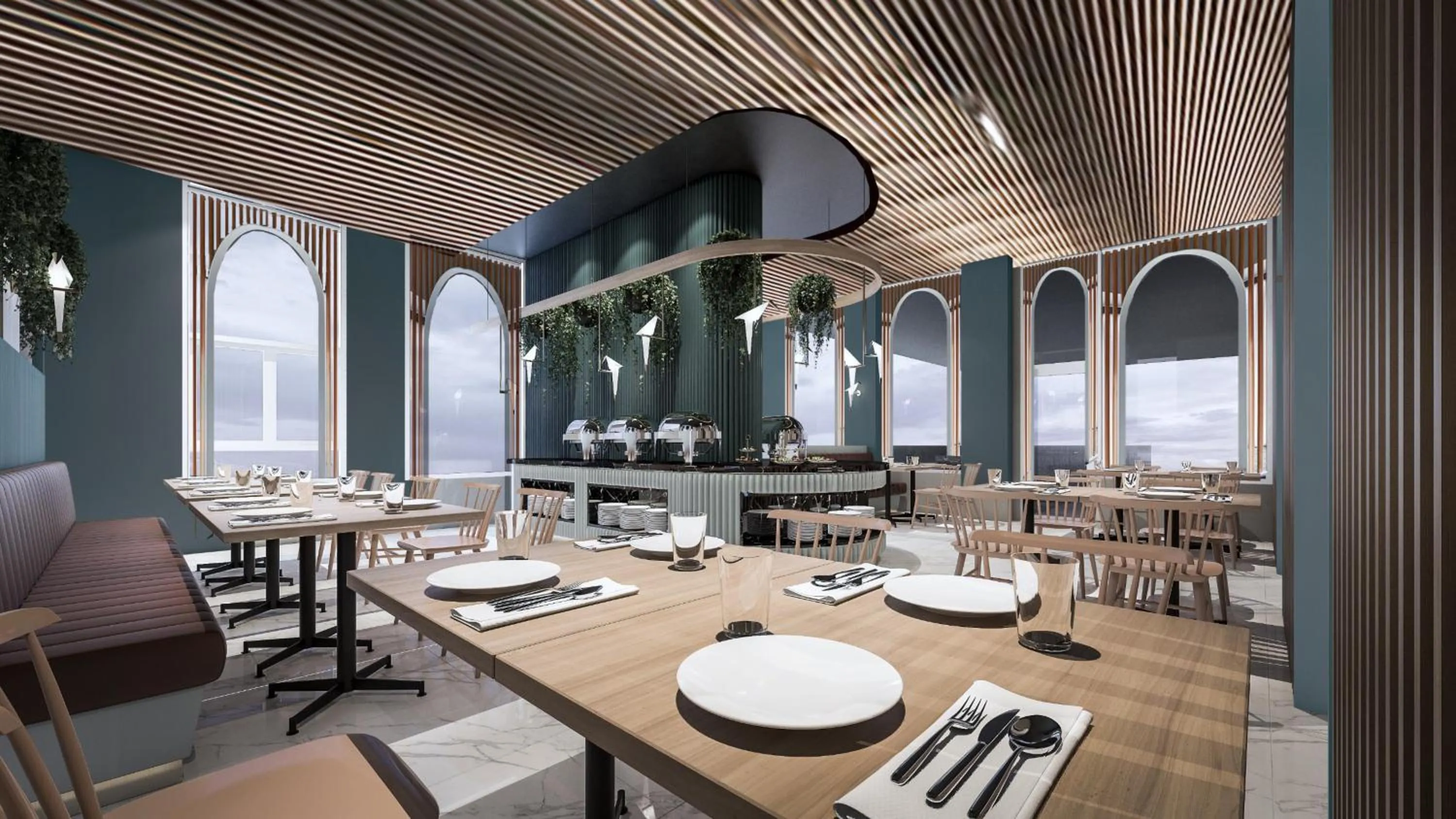 Restaurant/places to eat in ARNI Skye Hotel