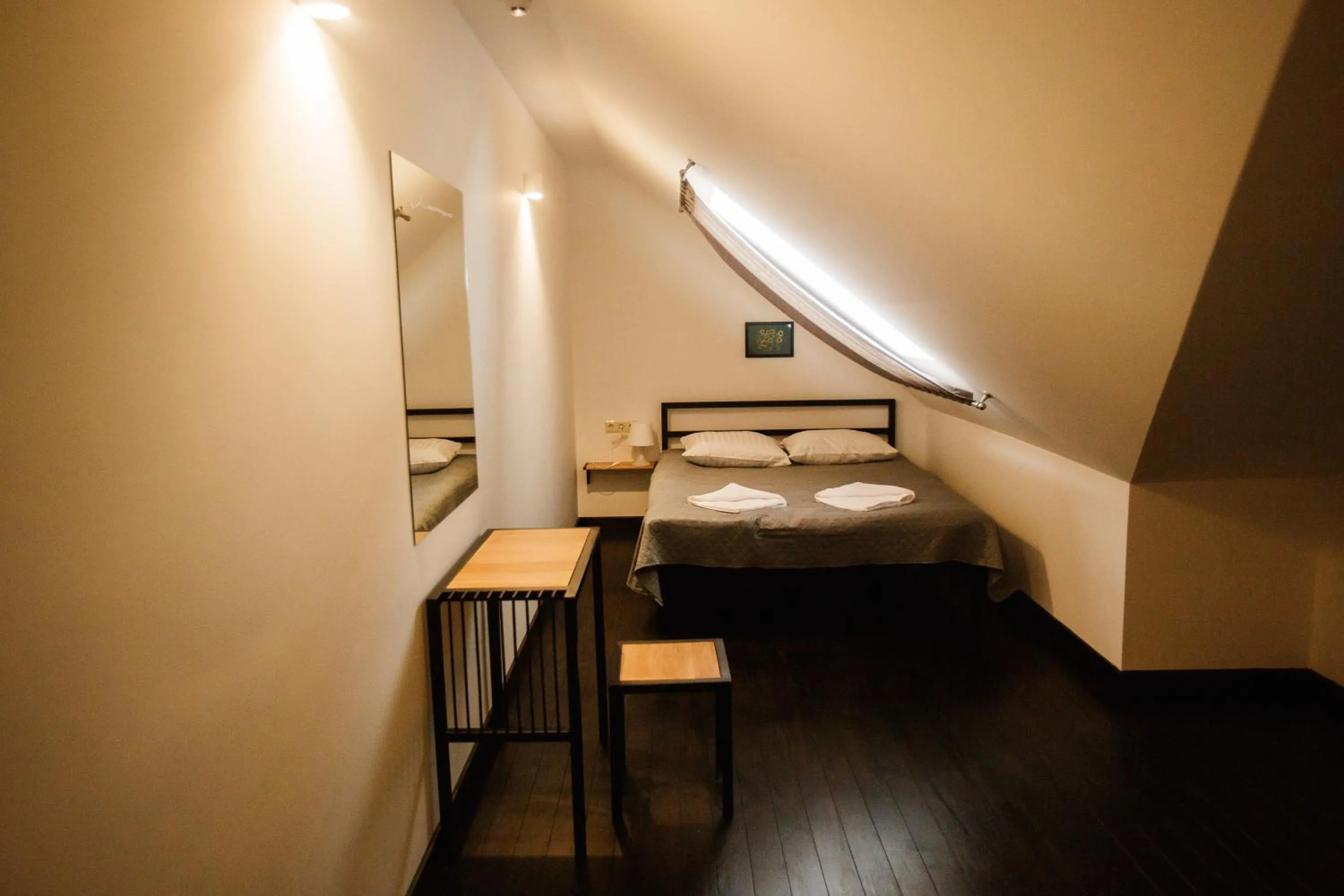 Bed in NeboS Hotel & Restaurant