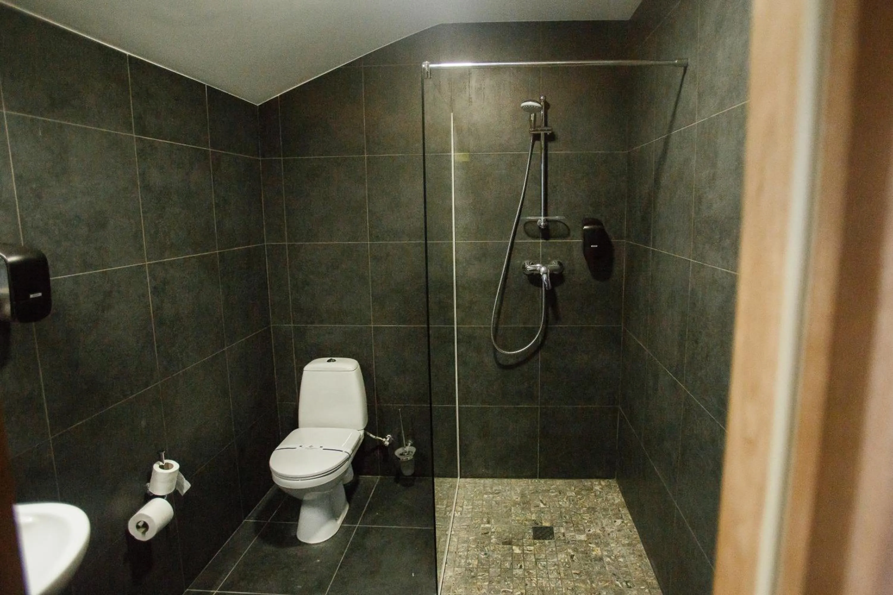 Shower in NeboS Hotel & Restaurant