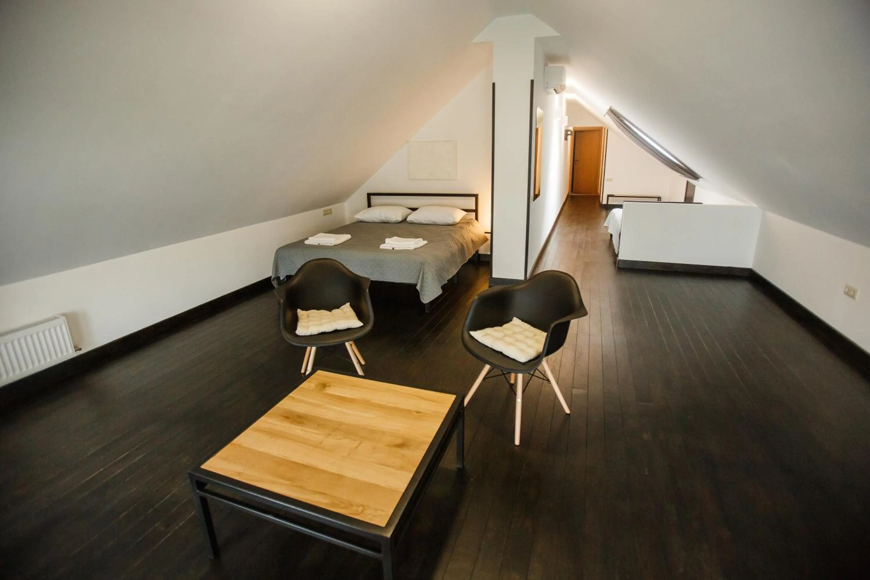Bed in NeboS Hotel & Restaurant