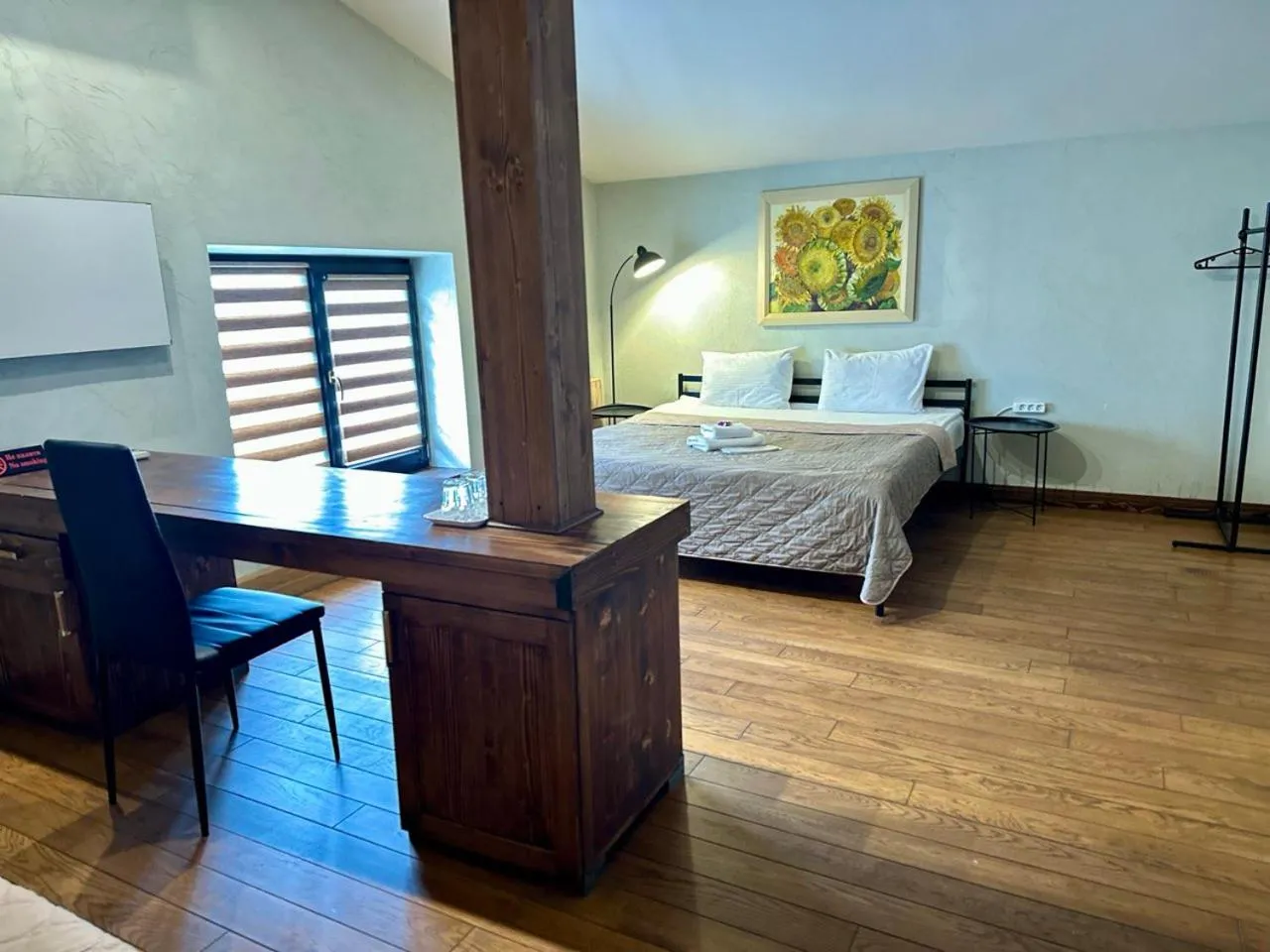 Bed in NeboS Hotel & Restaurant