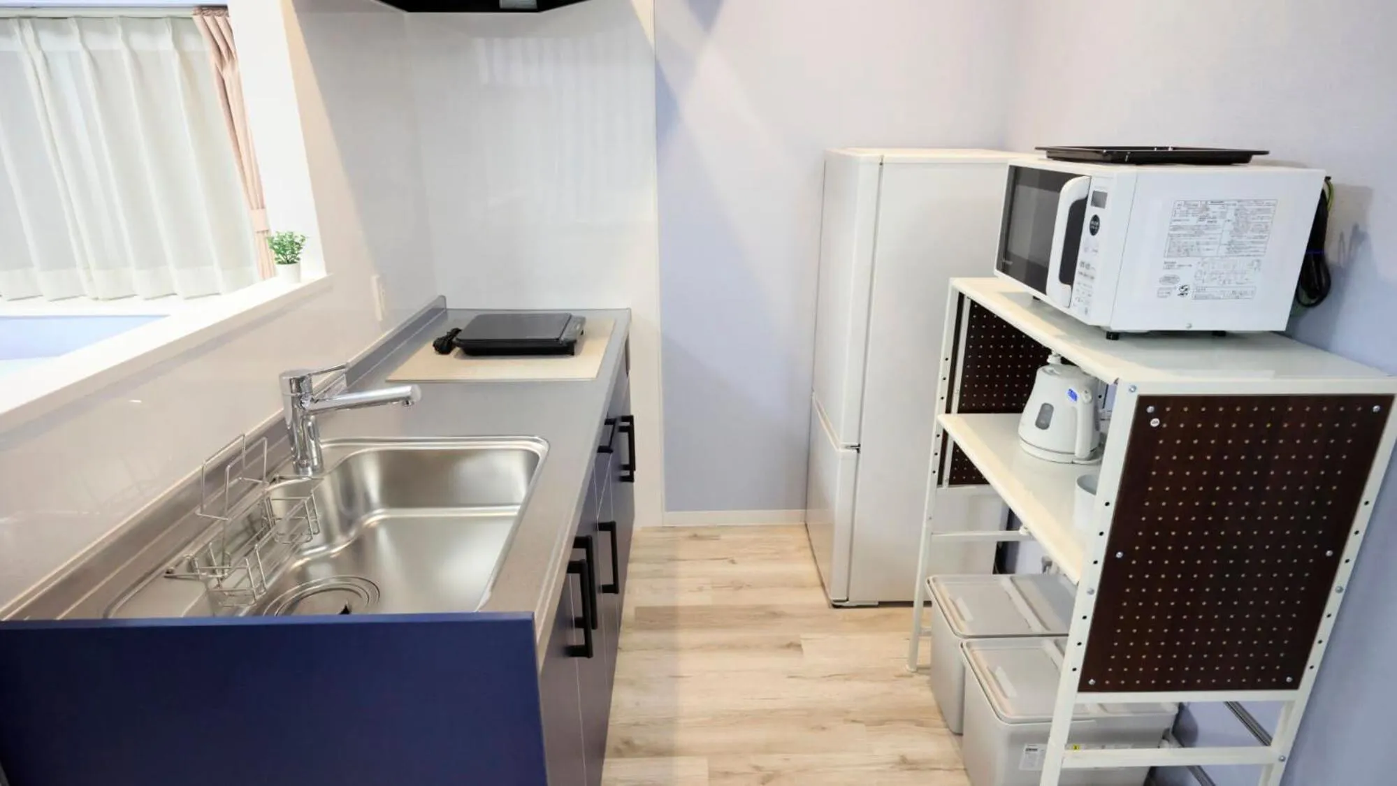 Kitchen or kitchenette in Crice Hotel Ishigakijima