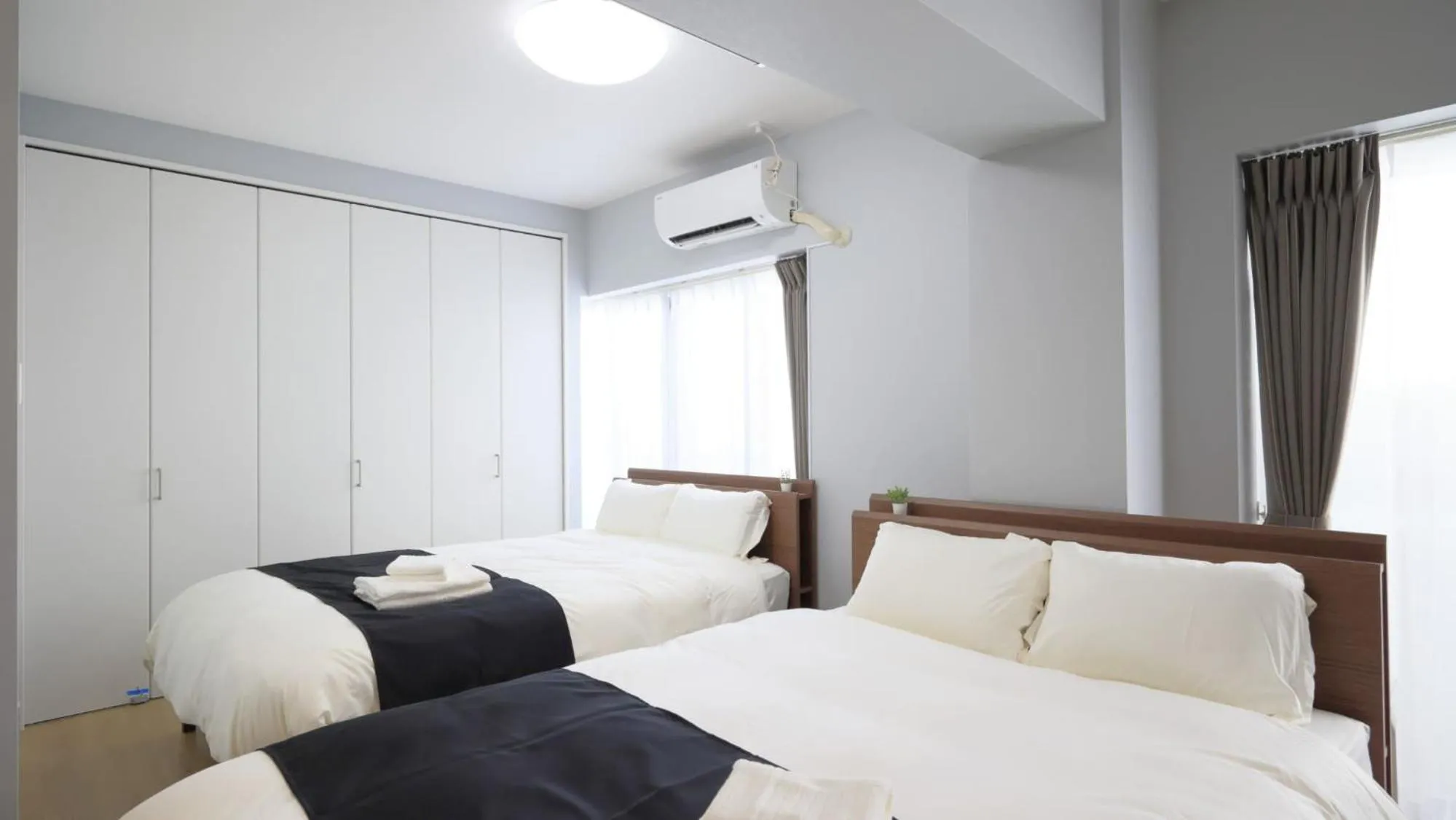 Bed in Crice Hotel Ishigakijima