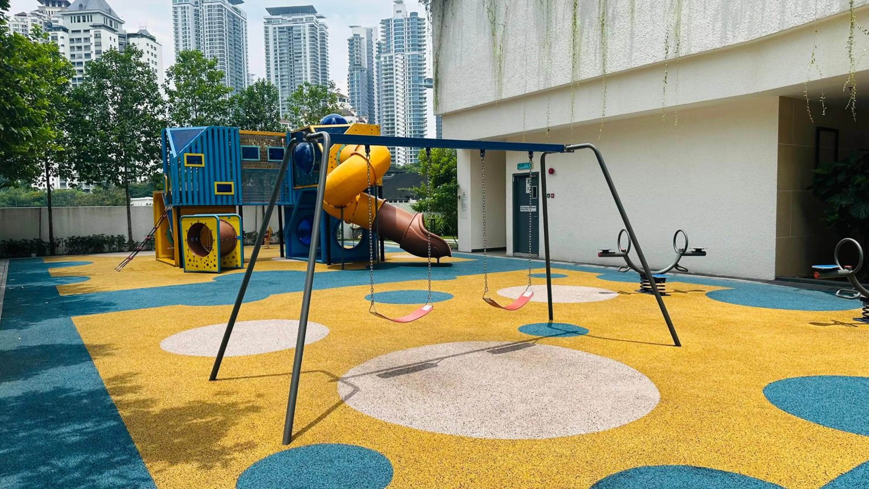 Children play ground in Inspirasi Mont Kiara Residency