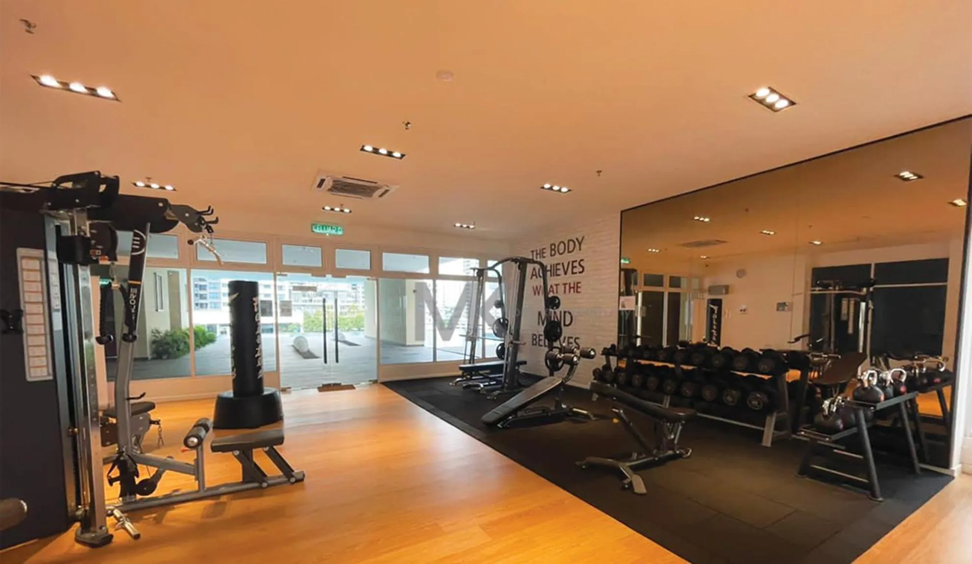 Fitness centre/facilities in Inspirasi Mont Kiara Residency