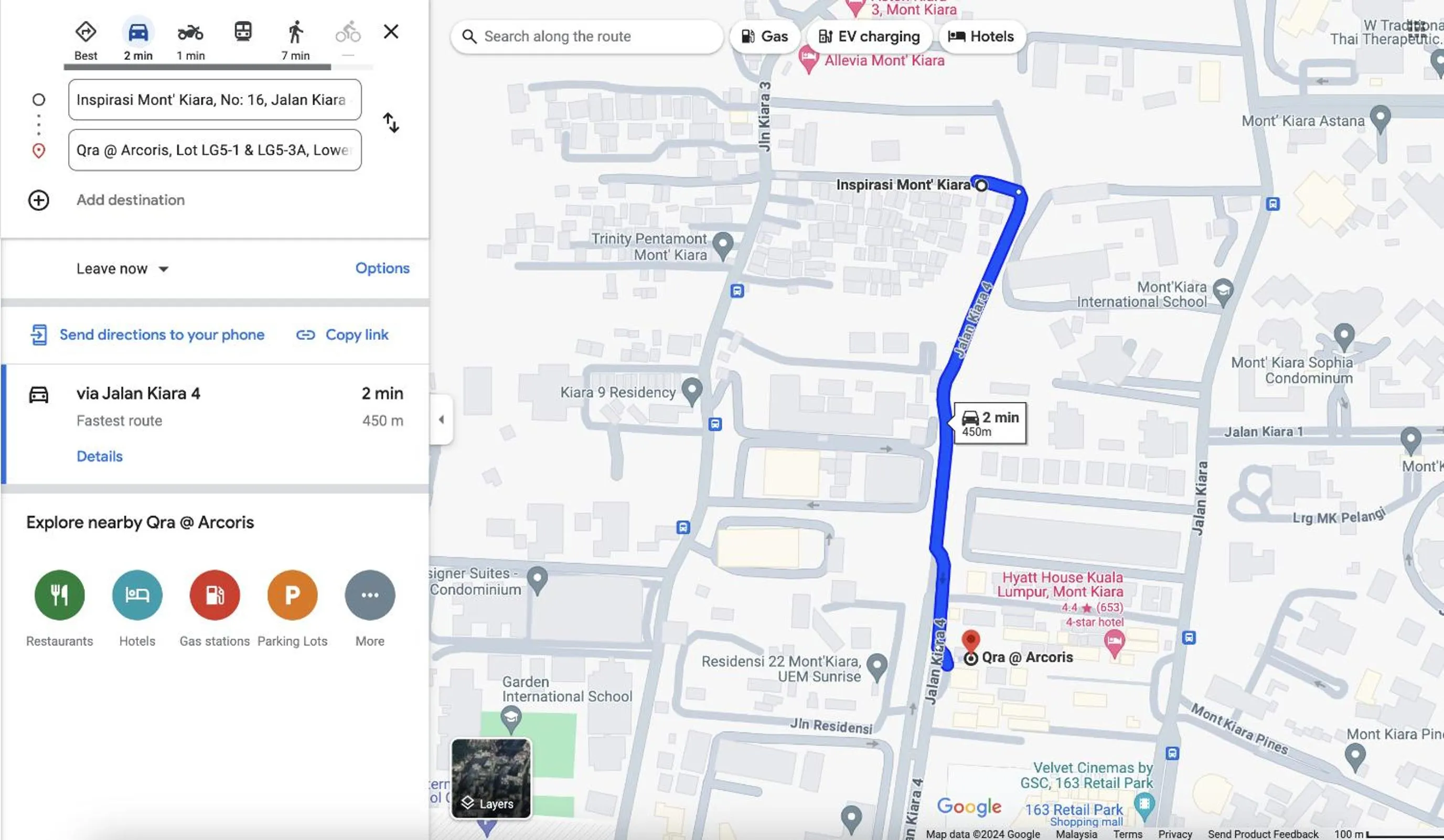 Neighbourhood in Inspirasi Mont Kiara Residency