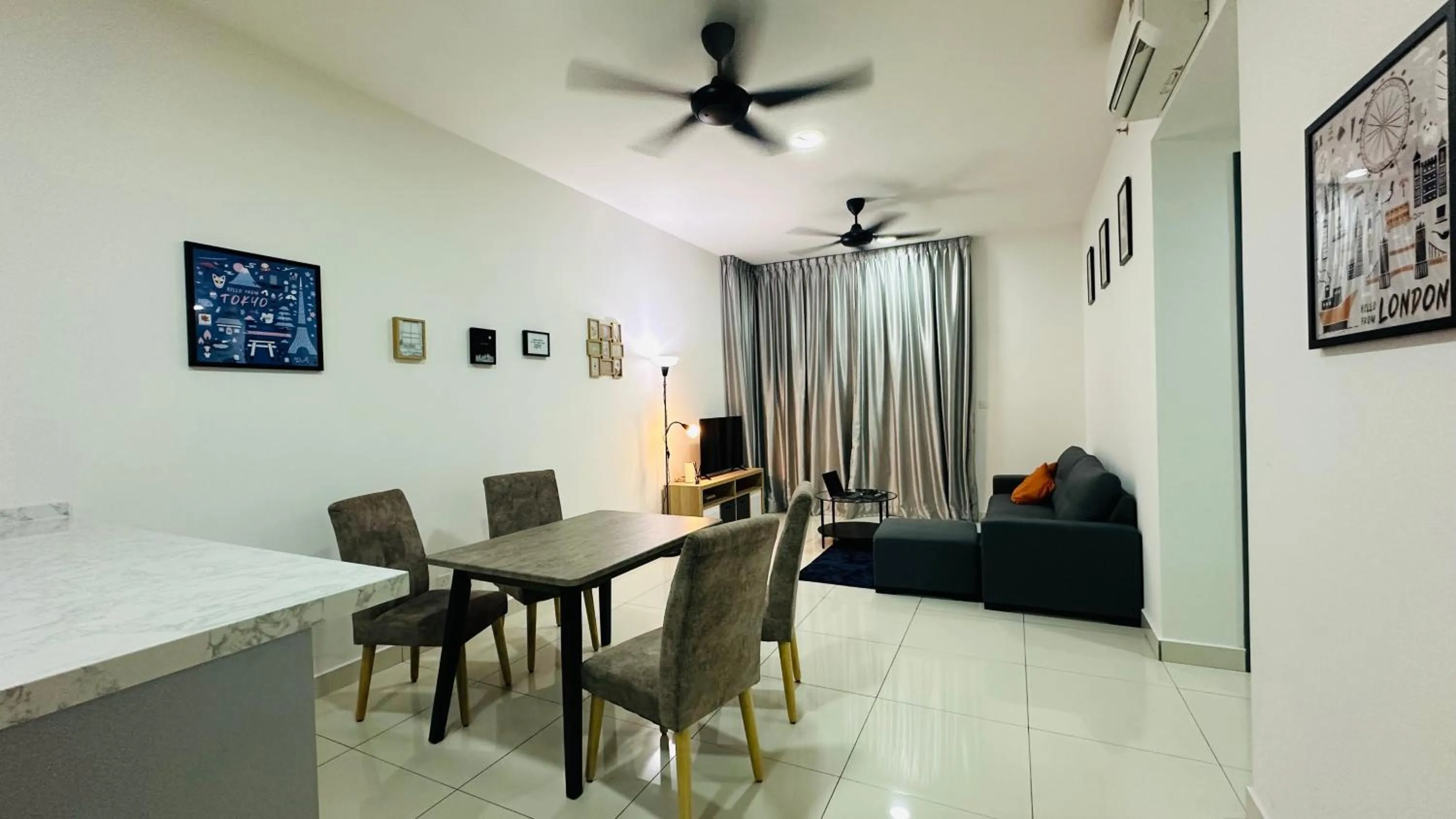 Dining area in Inspirasi Mont Kiara Residency