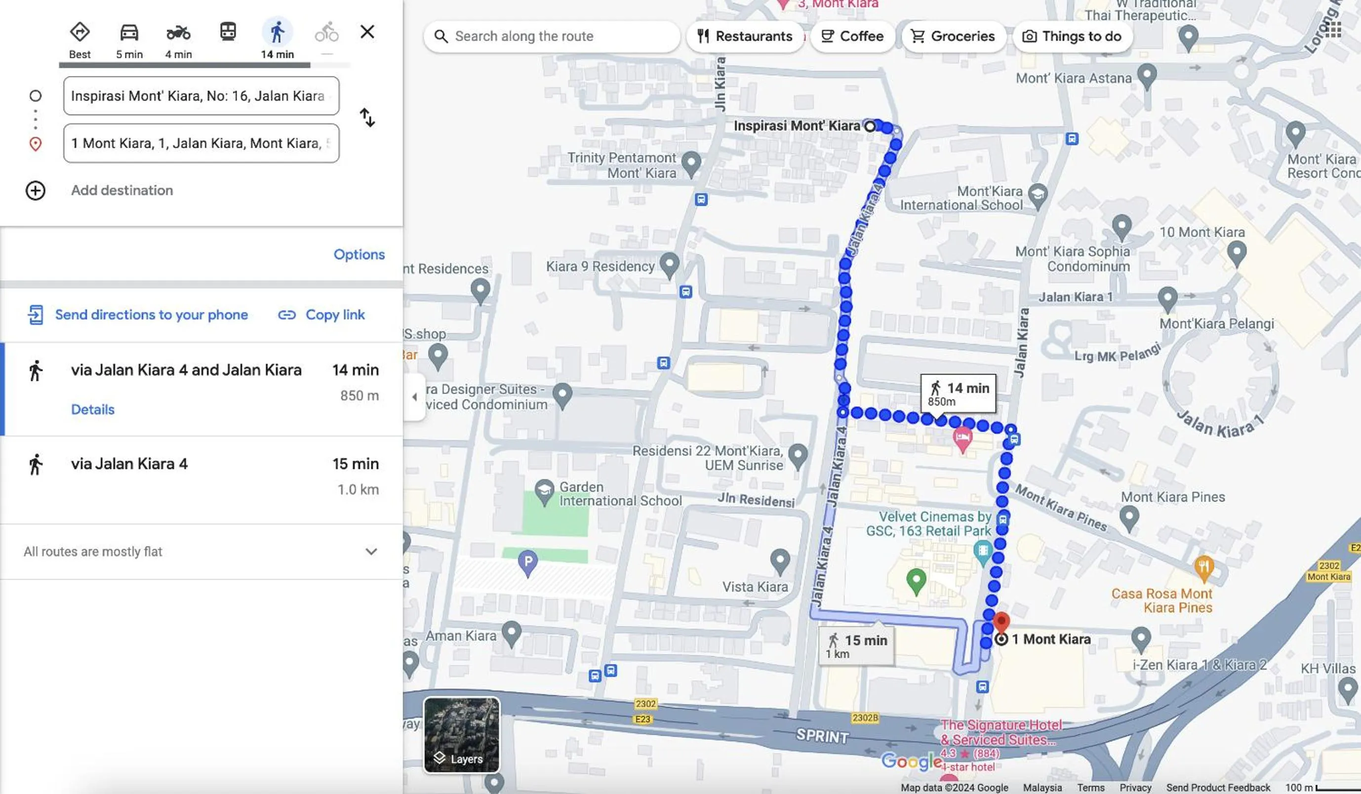 Neighbourhood in Inspirasi Mont Kiara Residency