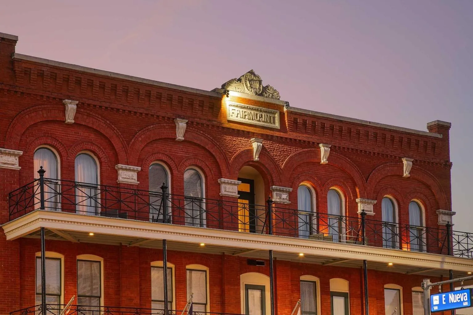 Property building in Fairmount Hotel