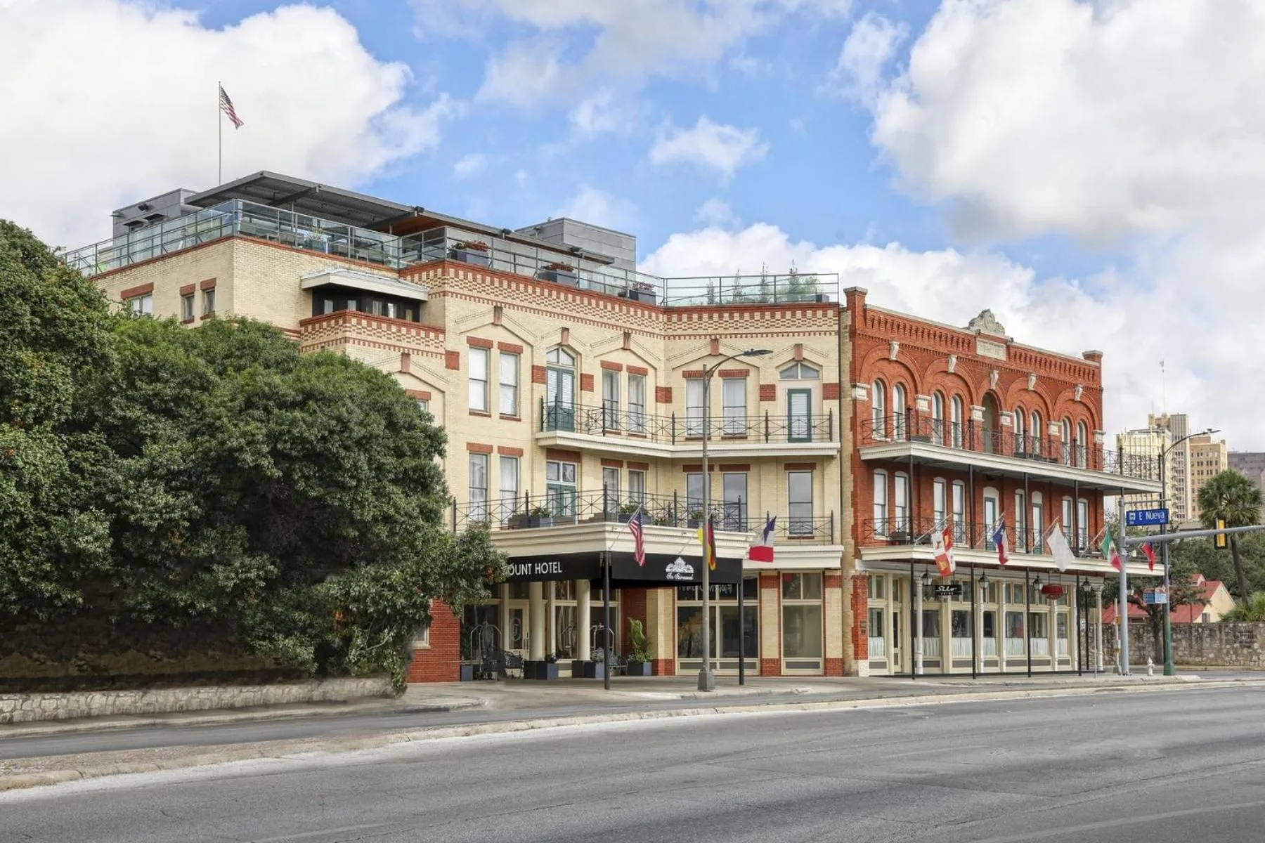 Property building in Fairmount Hotel
