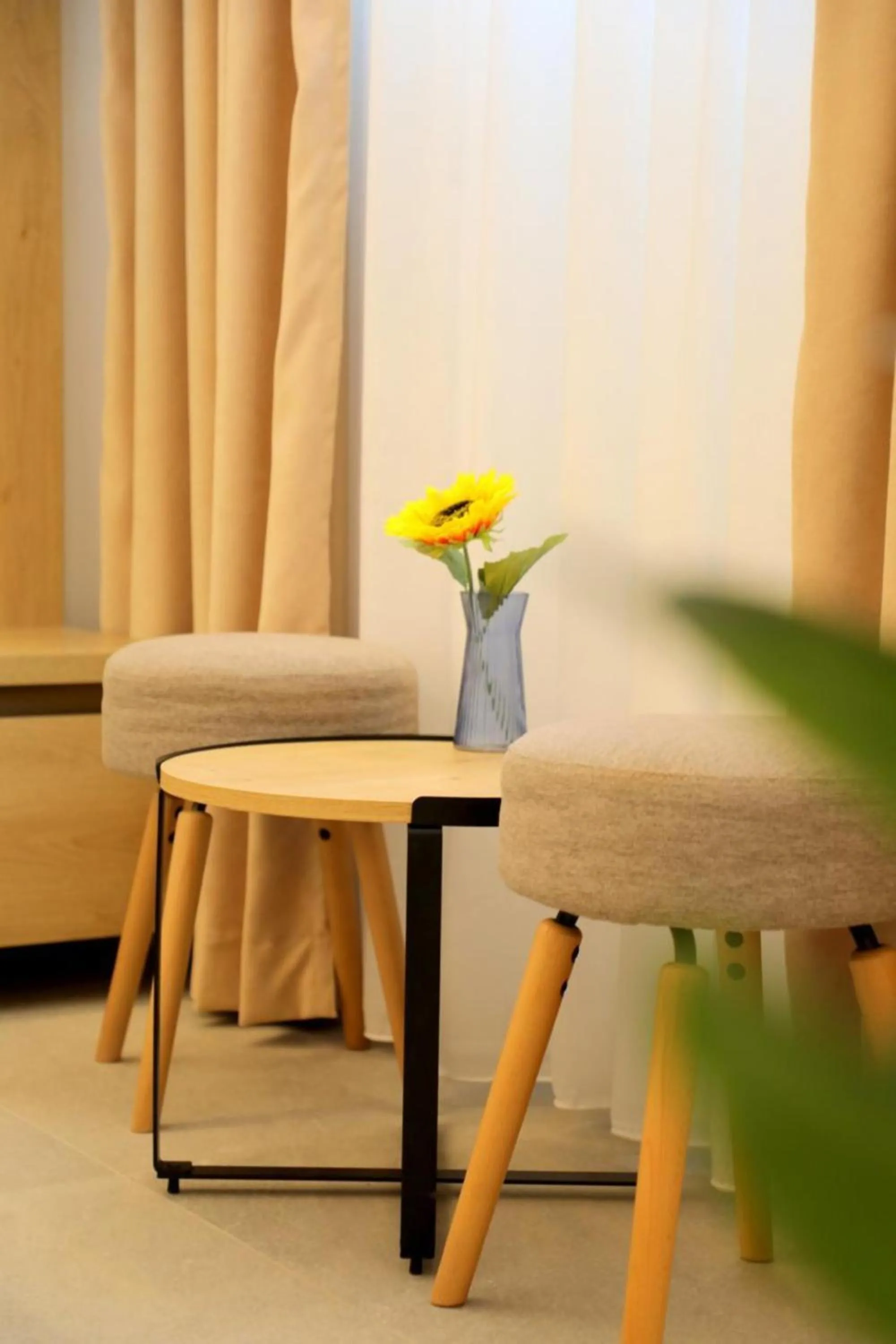 Seating area in Vila Murati