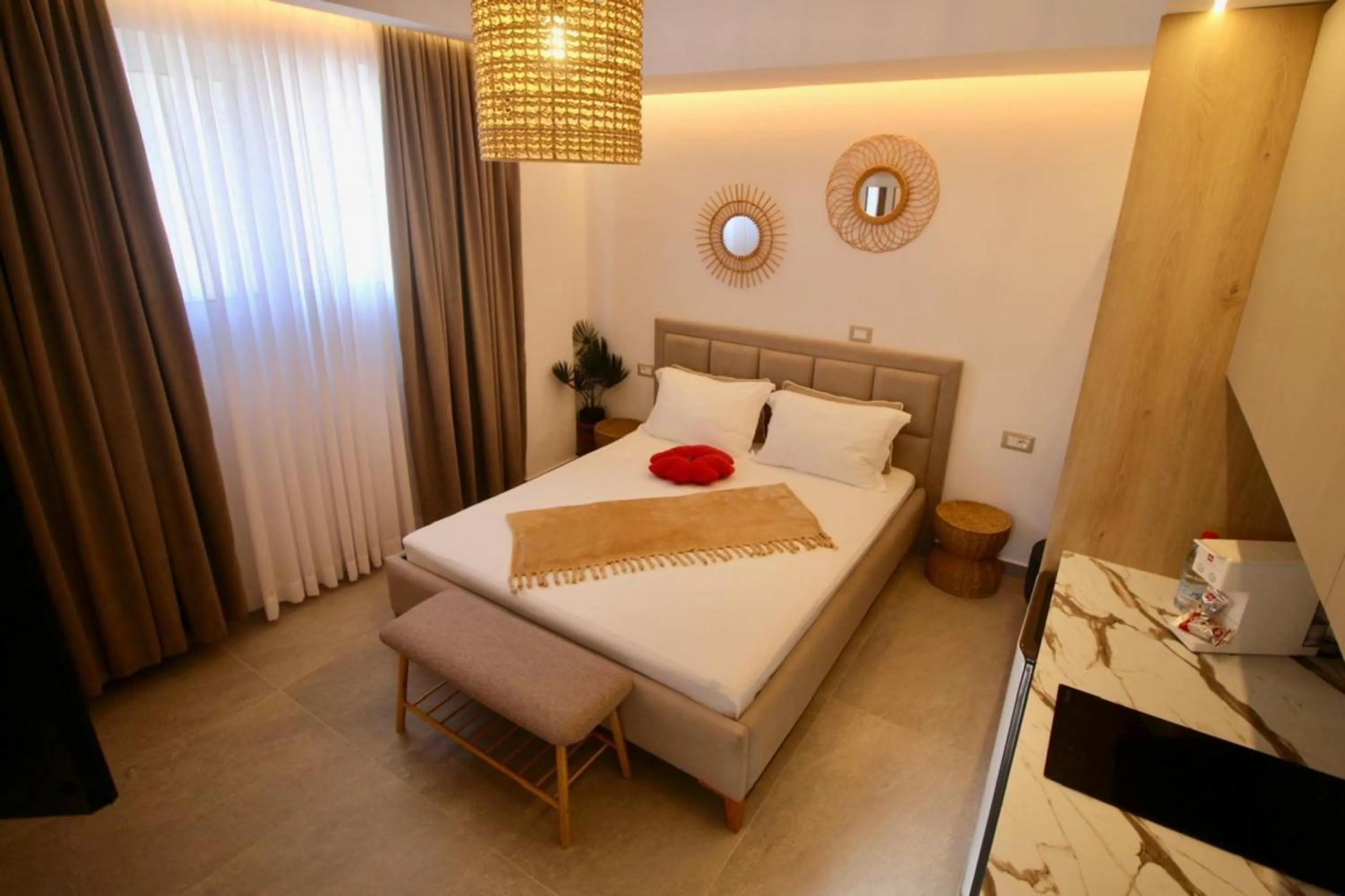 Bed in Vila Murati