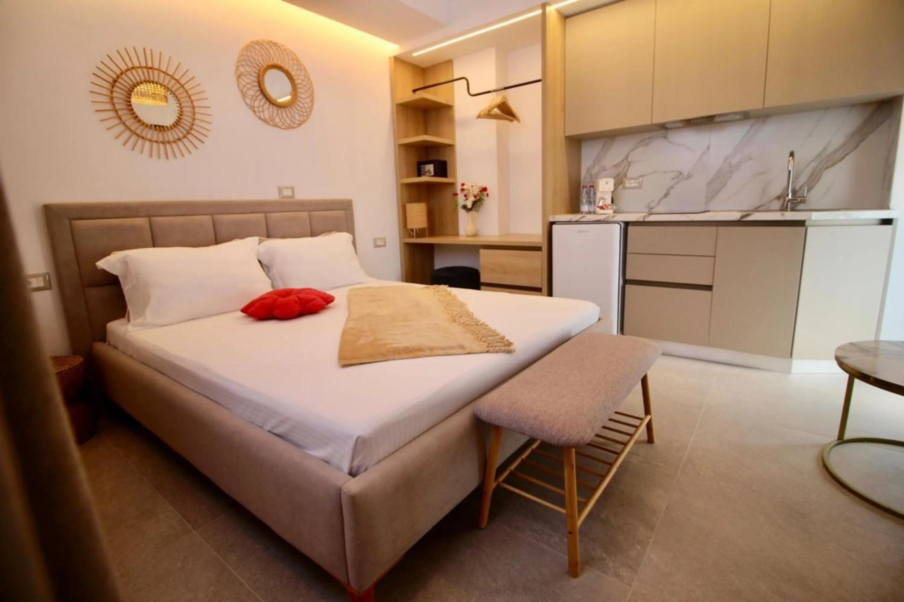 Bed in Vila Murati
