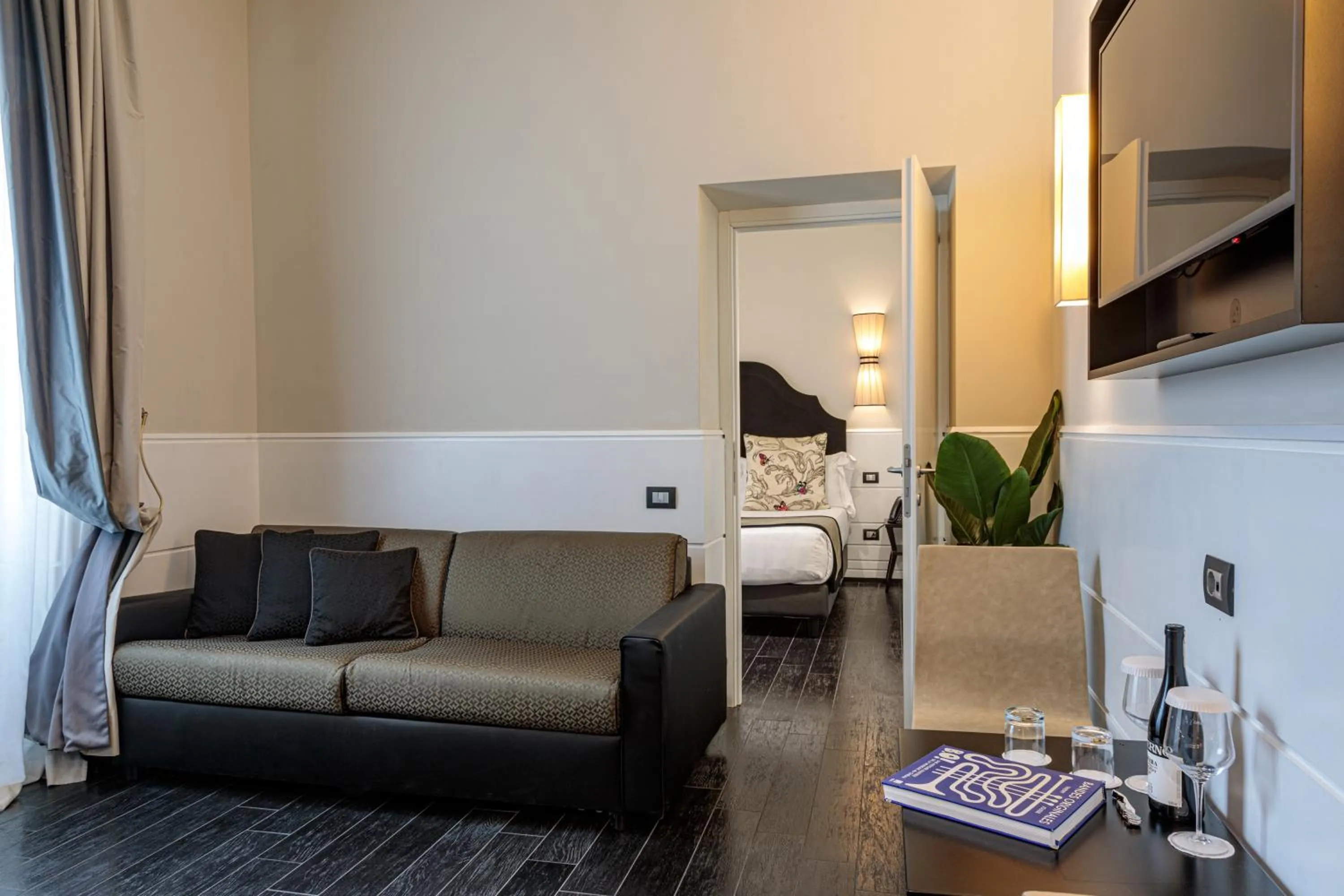 Bed in The Independent Suites