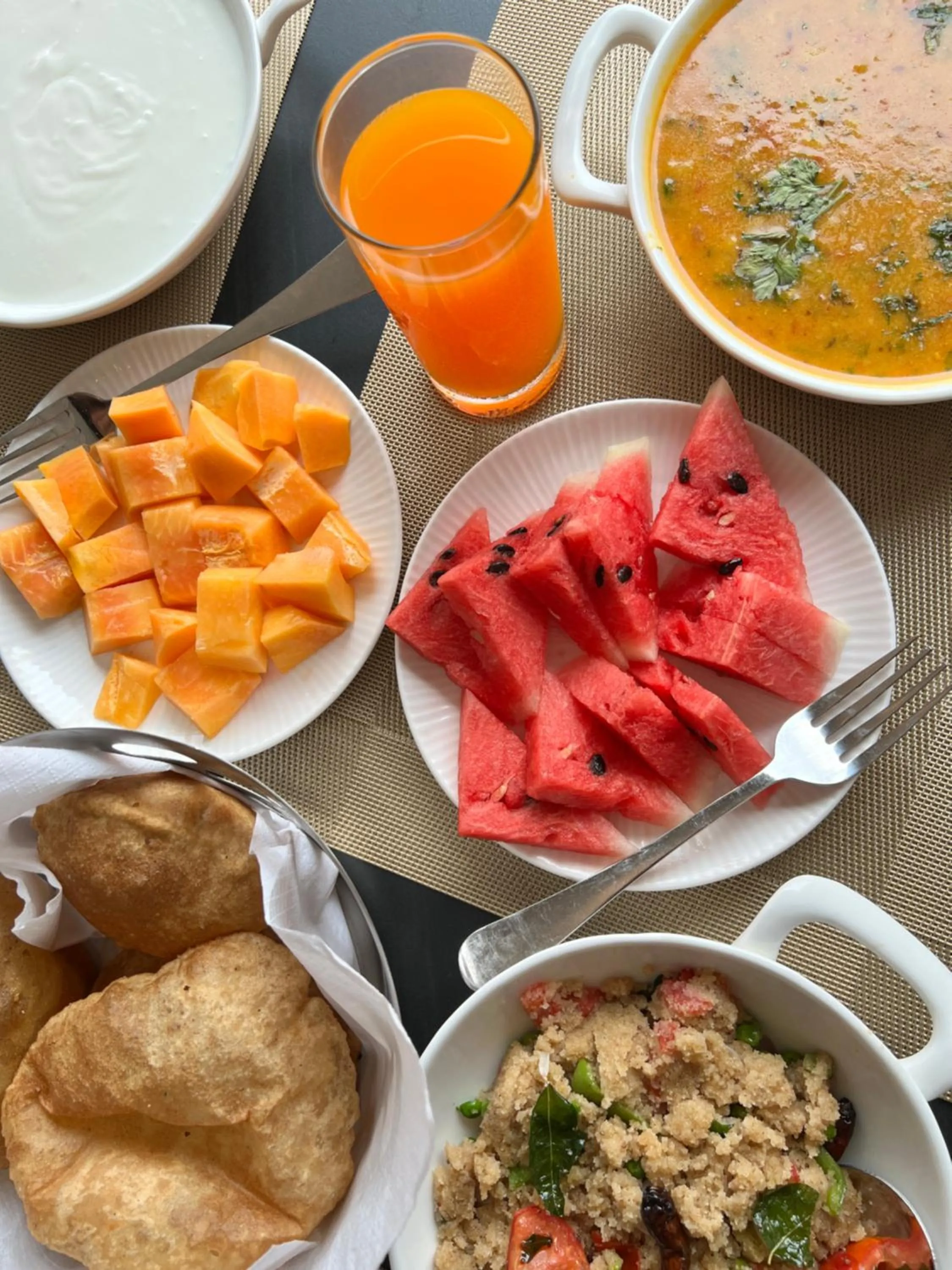 Breakfast in Evara Spa & Resort