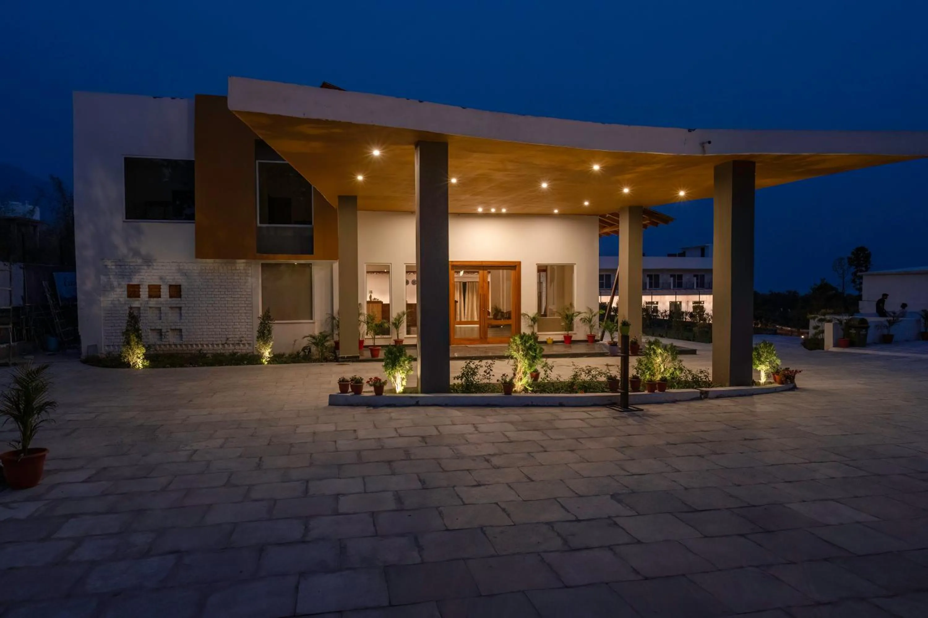 Facade/entrance in Evara Spa & Resort