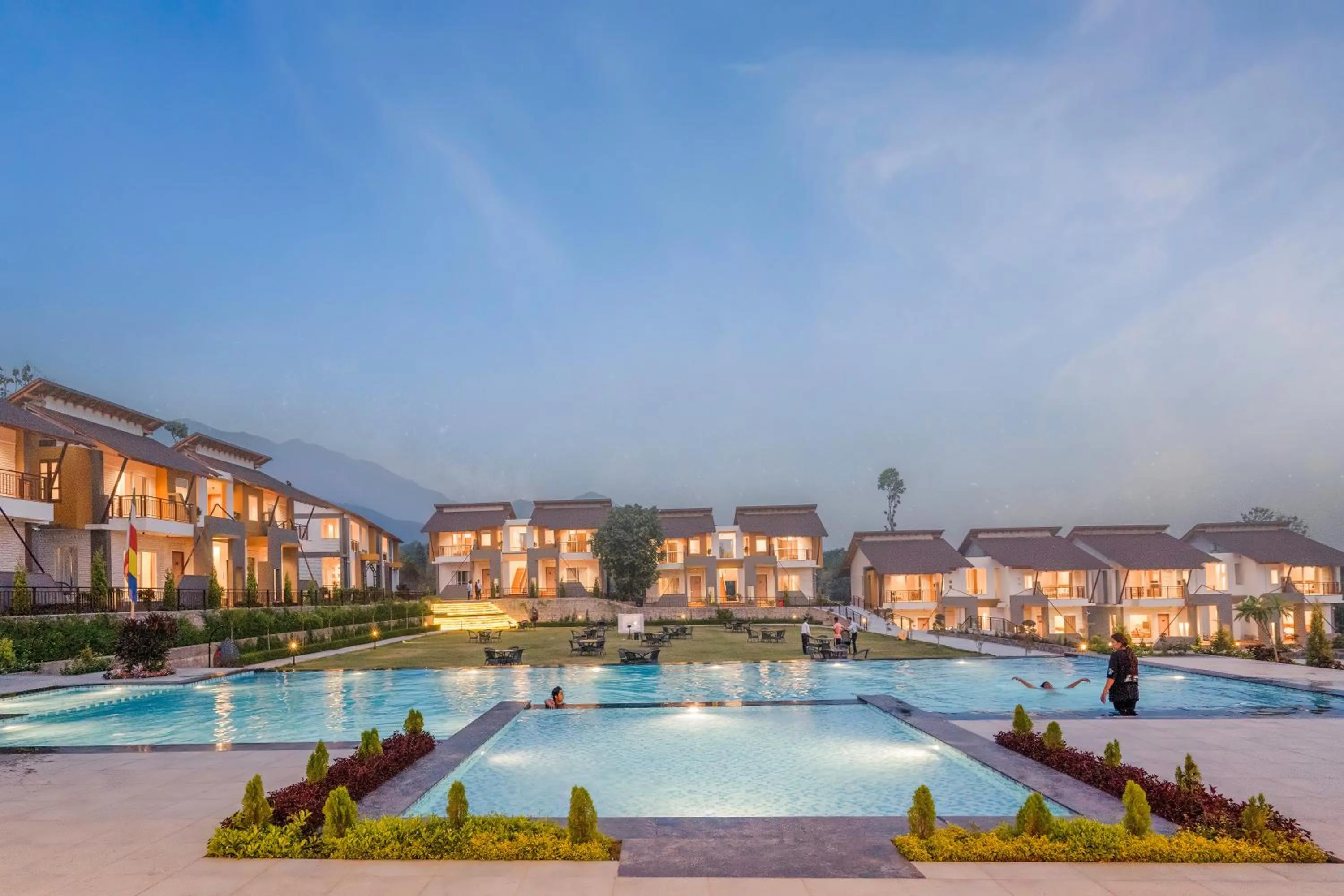 Swimming pool in Evara Spa & Resort