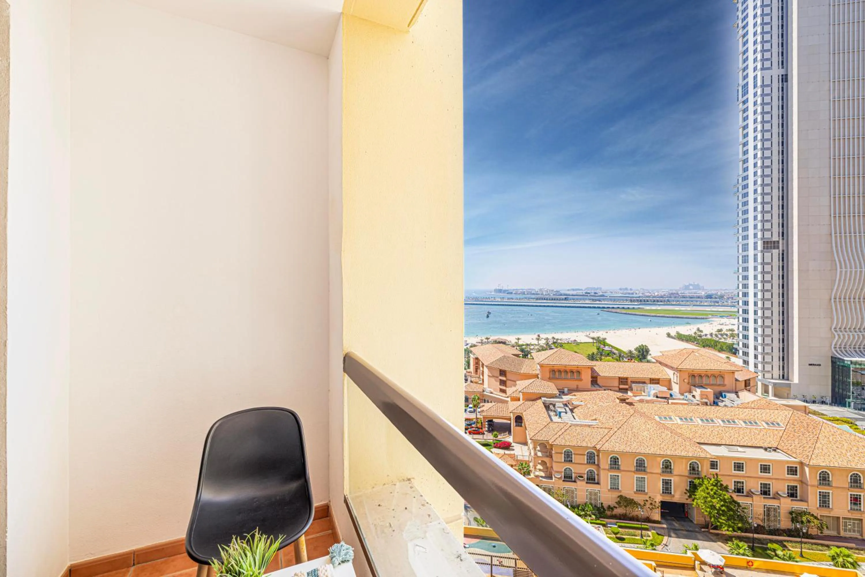 Balcony/Terrace in Sound of the Waves in JBR by Lagom