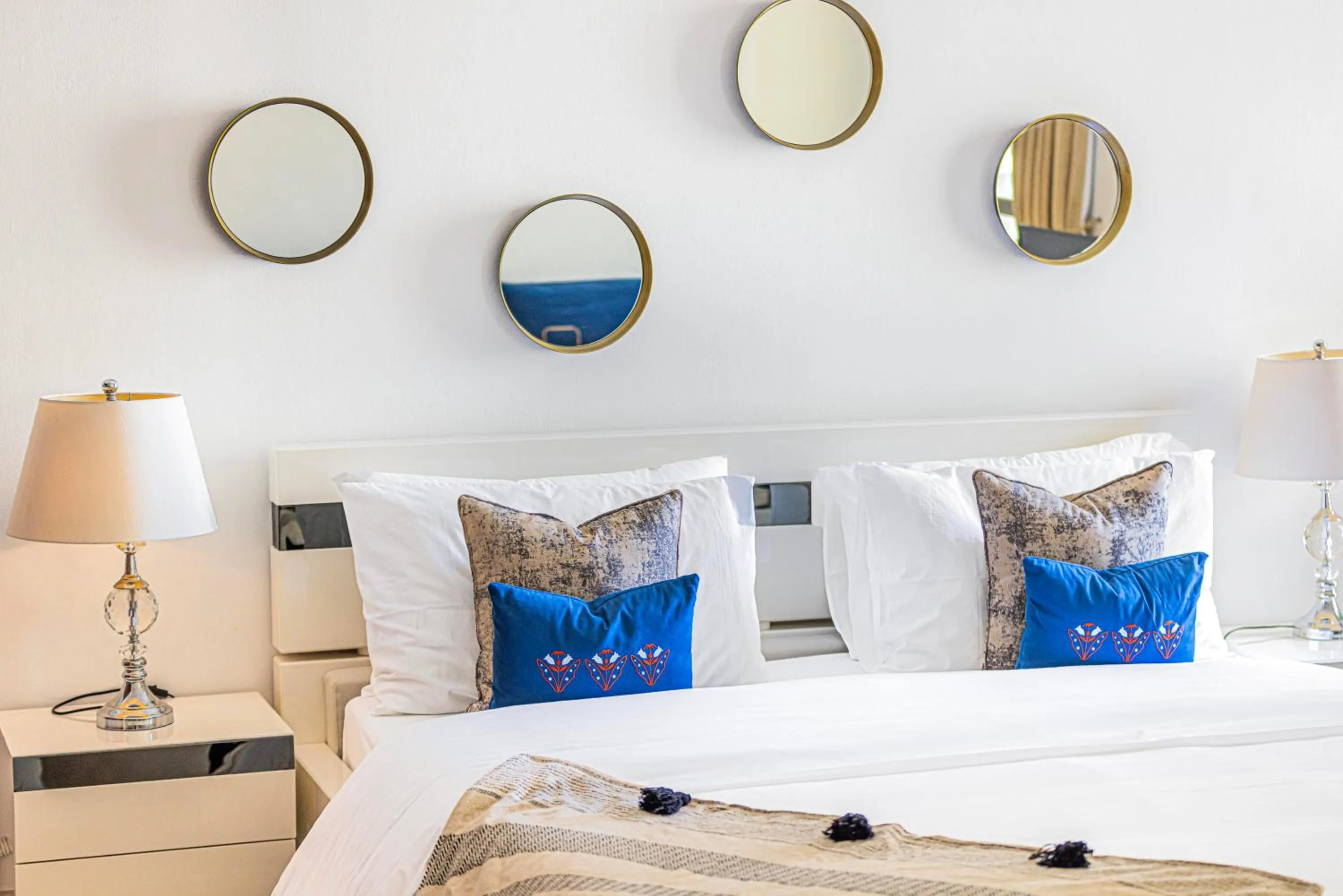 Bed in Sound of the Waves in JBR by Lagom