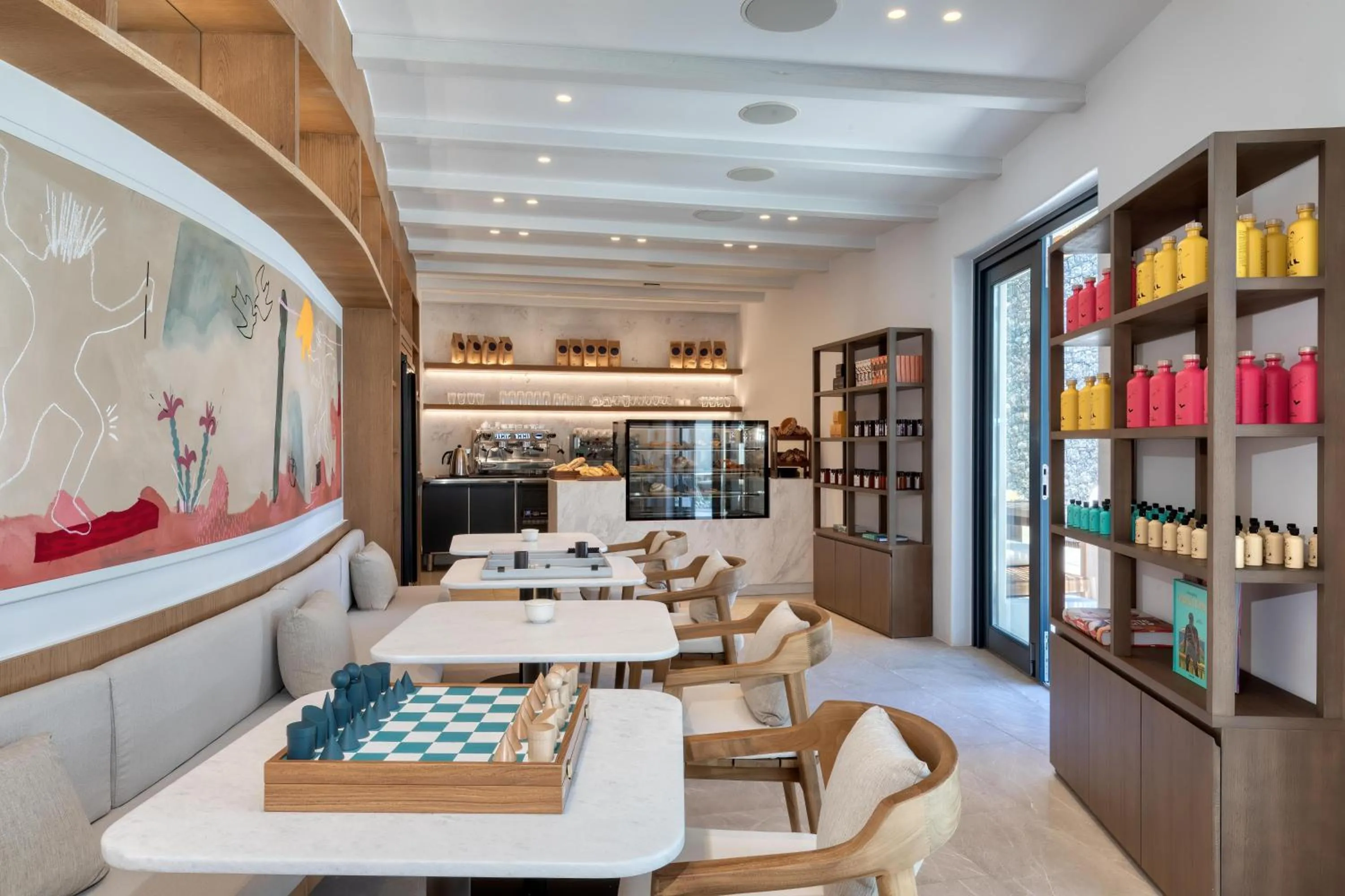 Restaurant/places to eat in Sandblu Santorini, LXR Hotels & Resorts