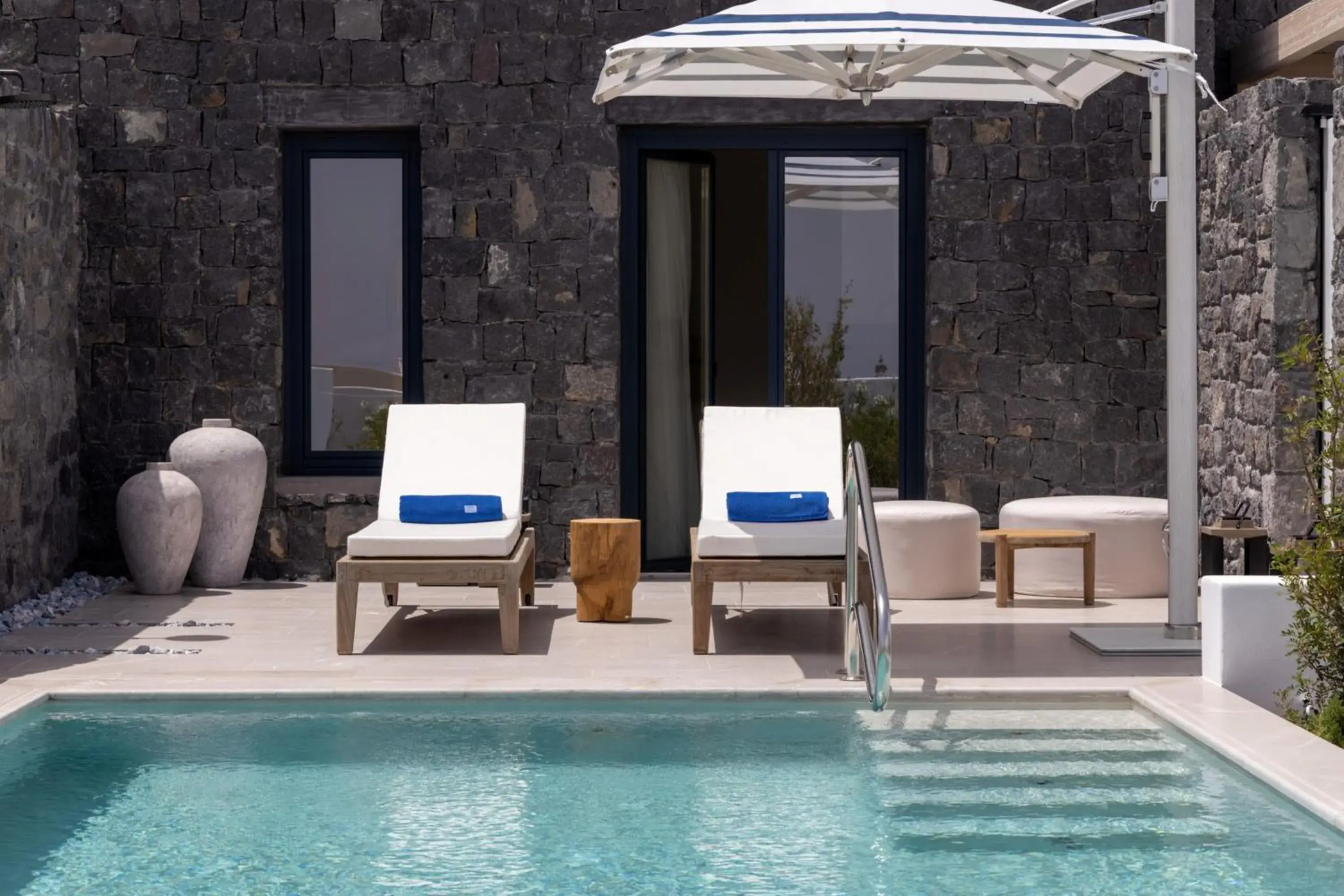 Duplex King Suite with Pool and Sea View in Sandblu Santorini, LXR Hotels & Resorts Duplex King Suite with Pool and Sea View in Sandblu Santorini, LXR Hotels & Resorts