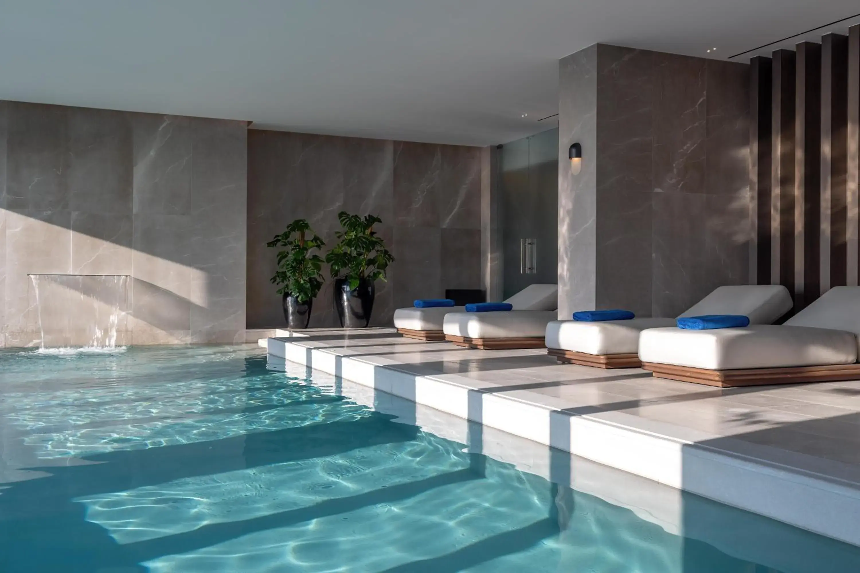 Spa and wellness centre/facilities in Sandblu Santorini, LXR Hotels & Resorts Spa and wellness centre/facilities in Sandblu Santorini, LXR Hotels & Resorts