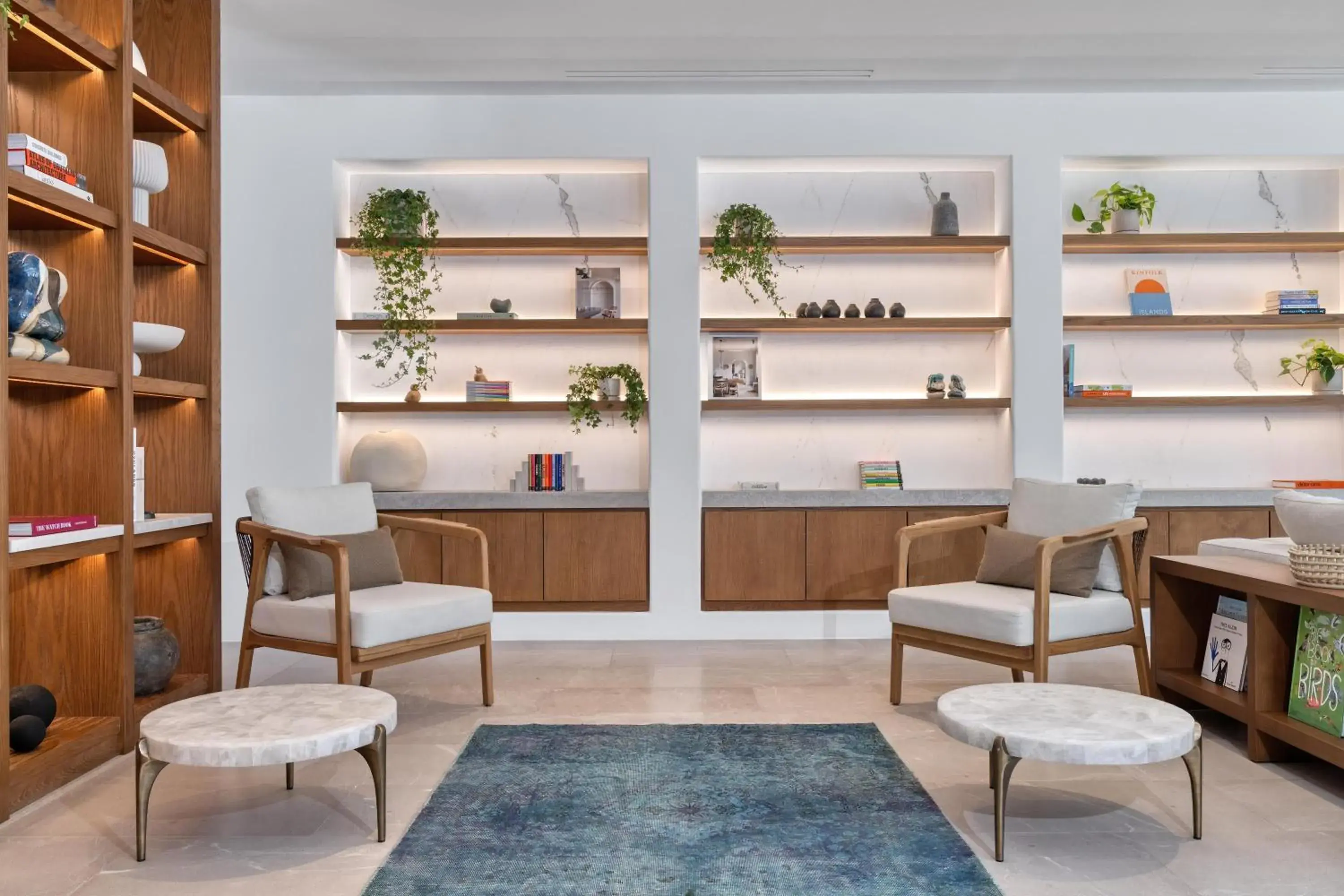 Lobby or reception in Sandblu Santorini, LXR Hotels & Resorts Lobby or reception in Sandblu Santorini, LXR Hotels & Resorts