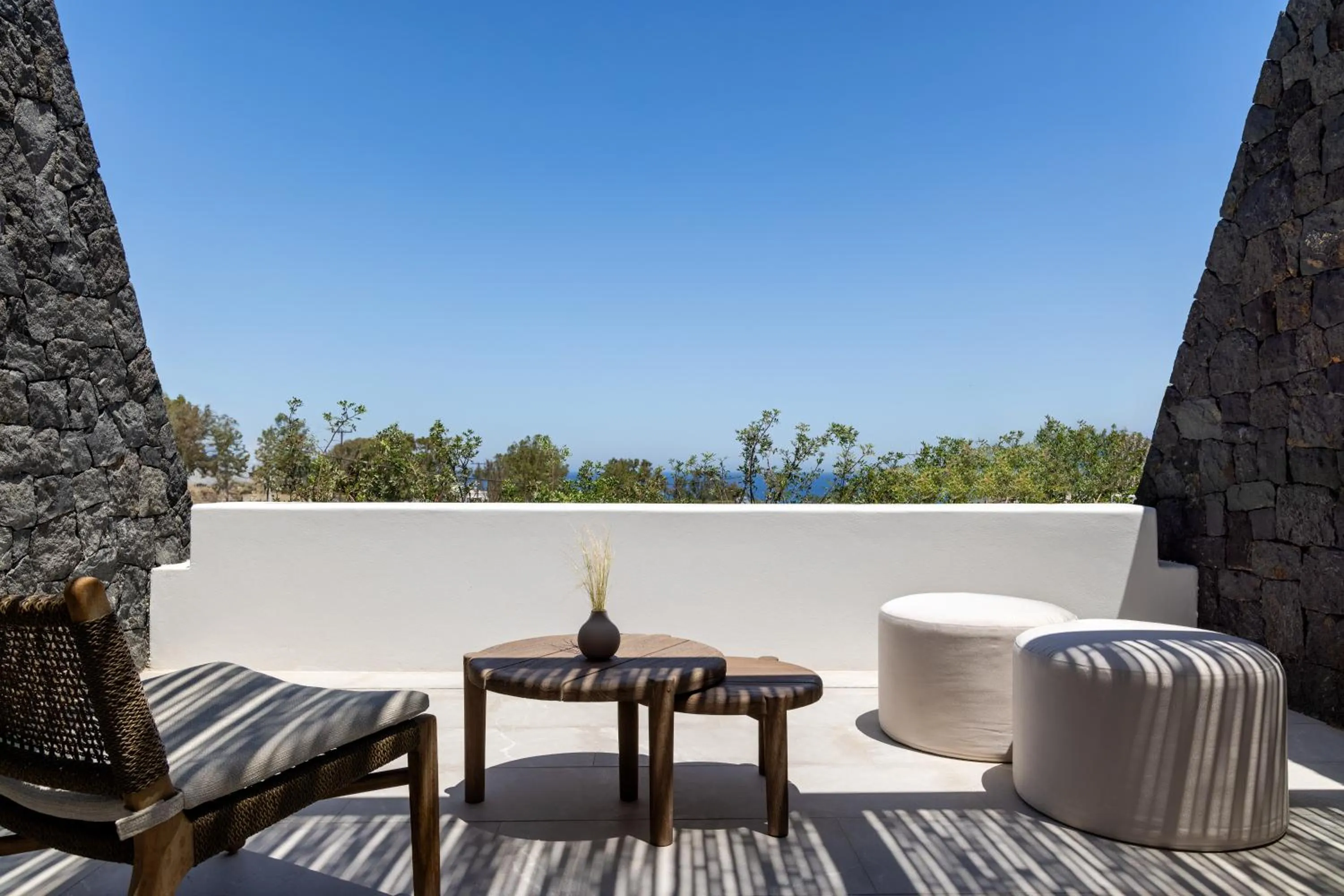 Balcony/Terrace in Sandblu Santorini, LXR Hotels & Resorts